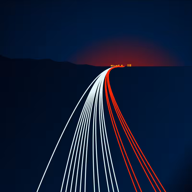 Highway lights #9