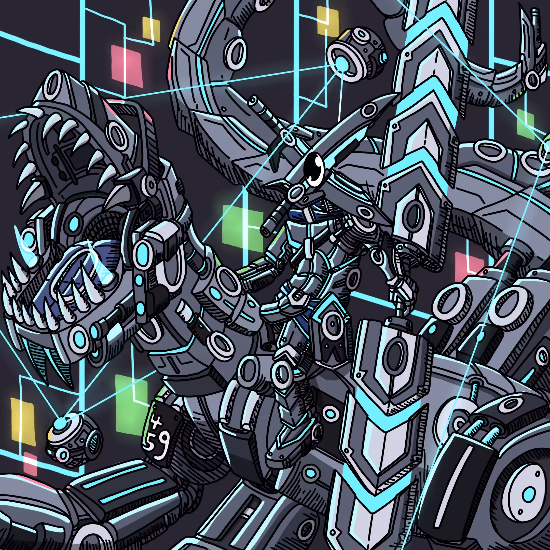 Cyber warrior OEG