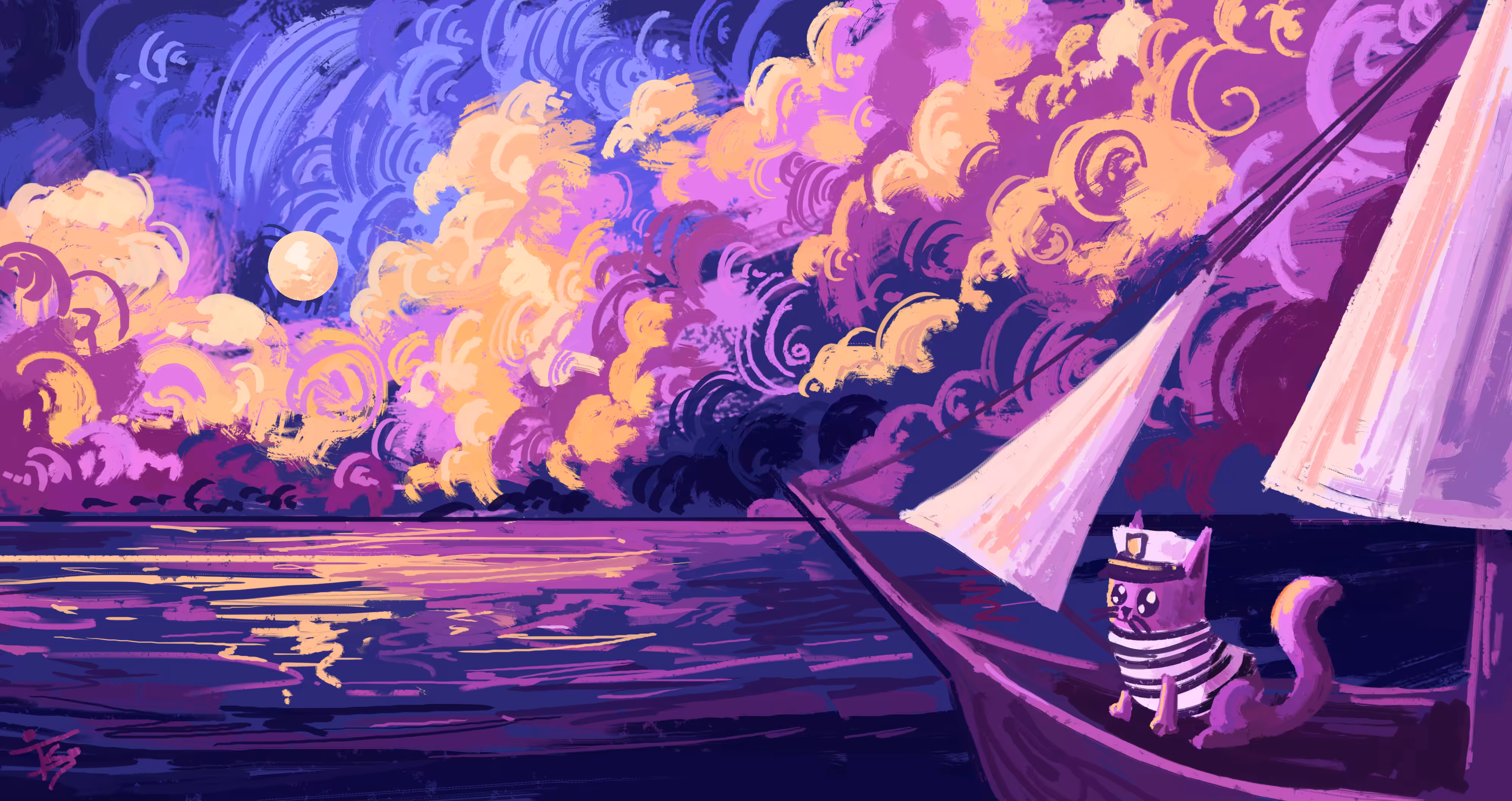 Sailing into the Sunset