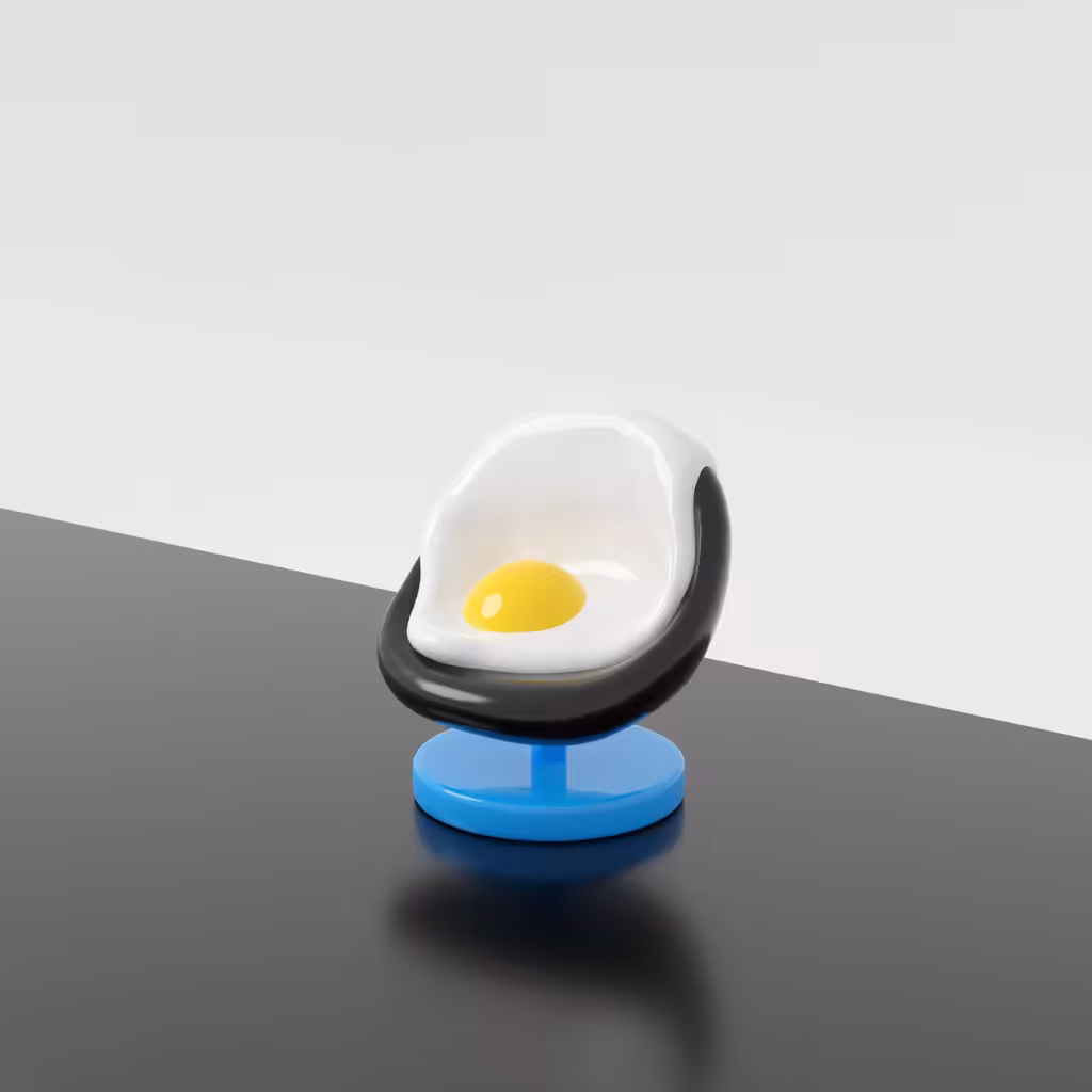 Possible objects — #004 Fried egg chair