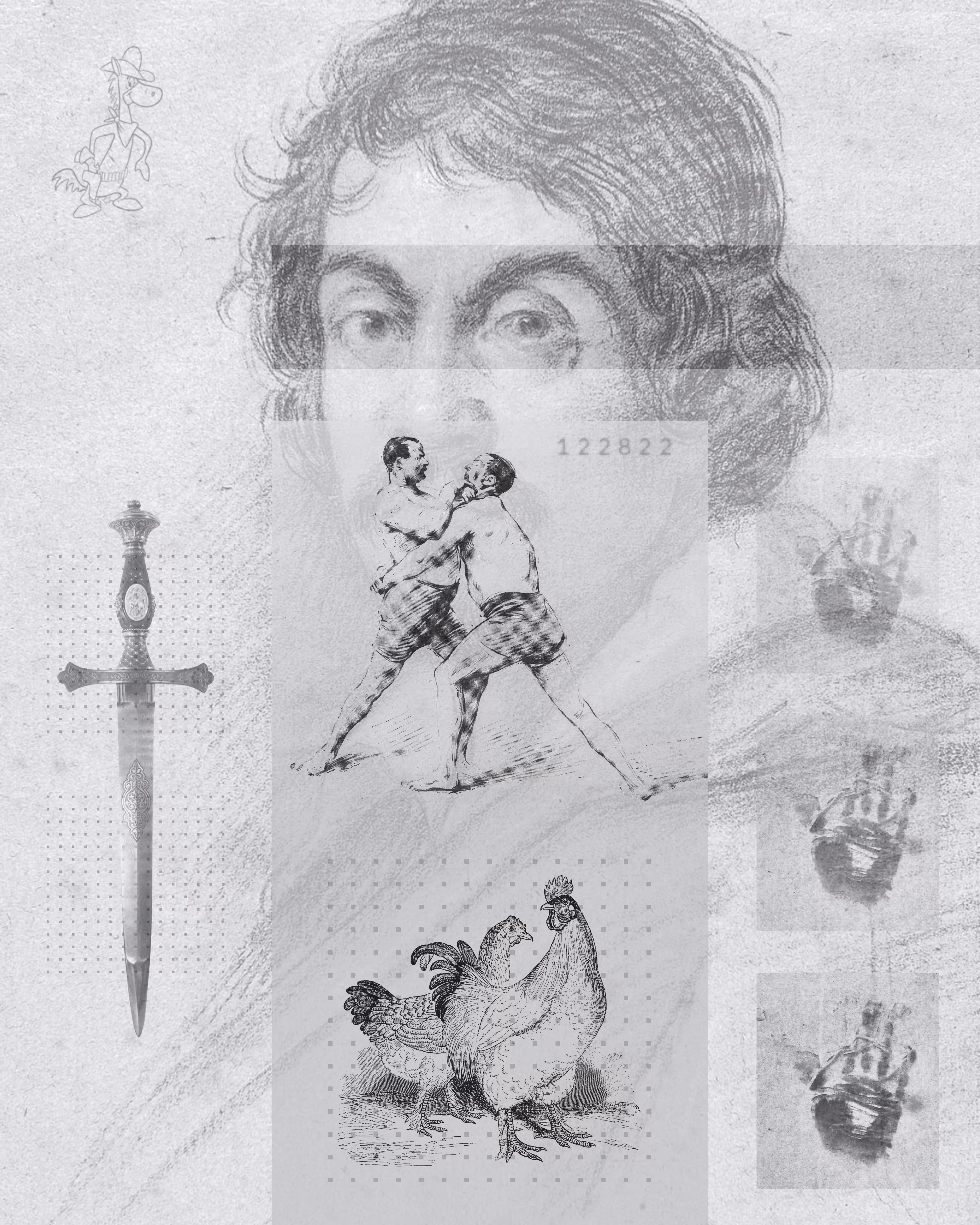 Caravaggio's Dagger (Study)