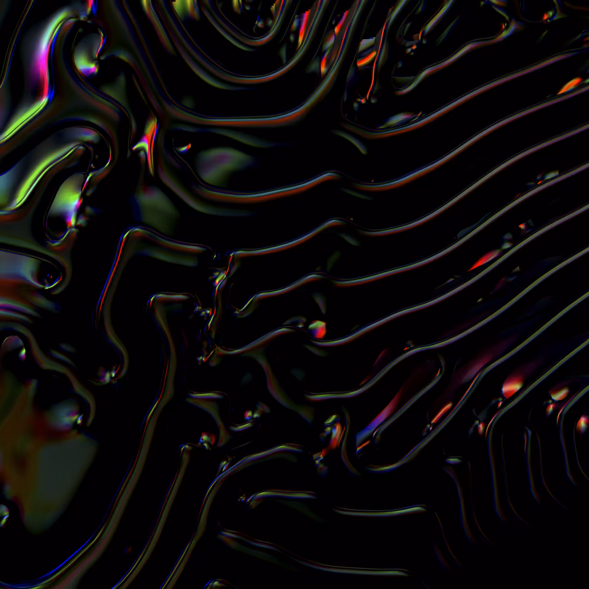 3D Reaction Diffusion Oil #1 2024-09-27