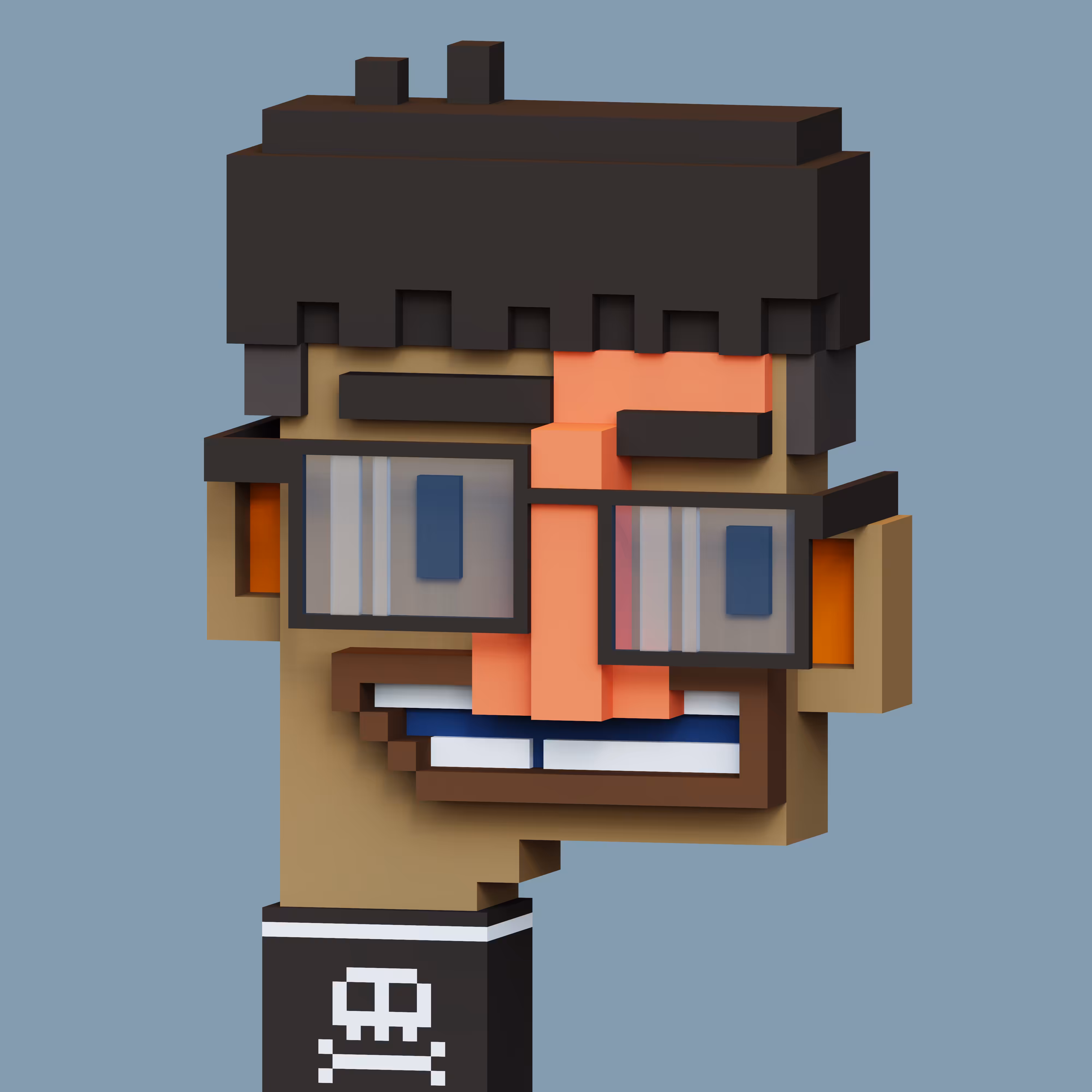 Pop Cubism Voxel 44