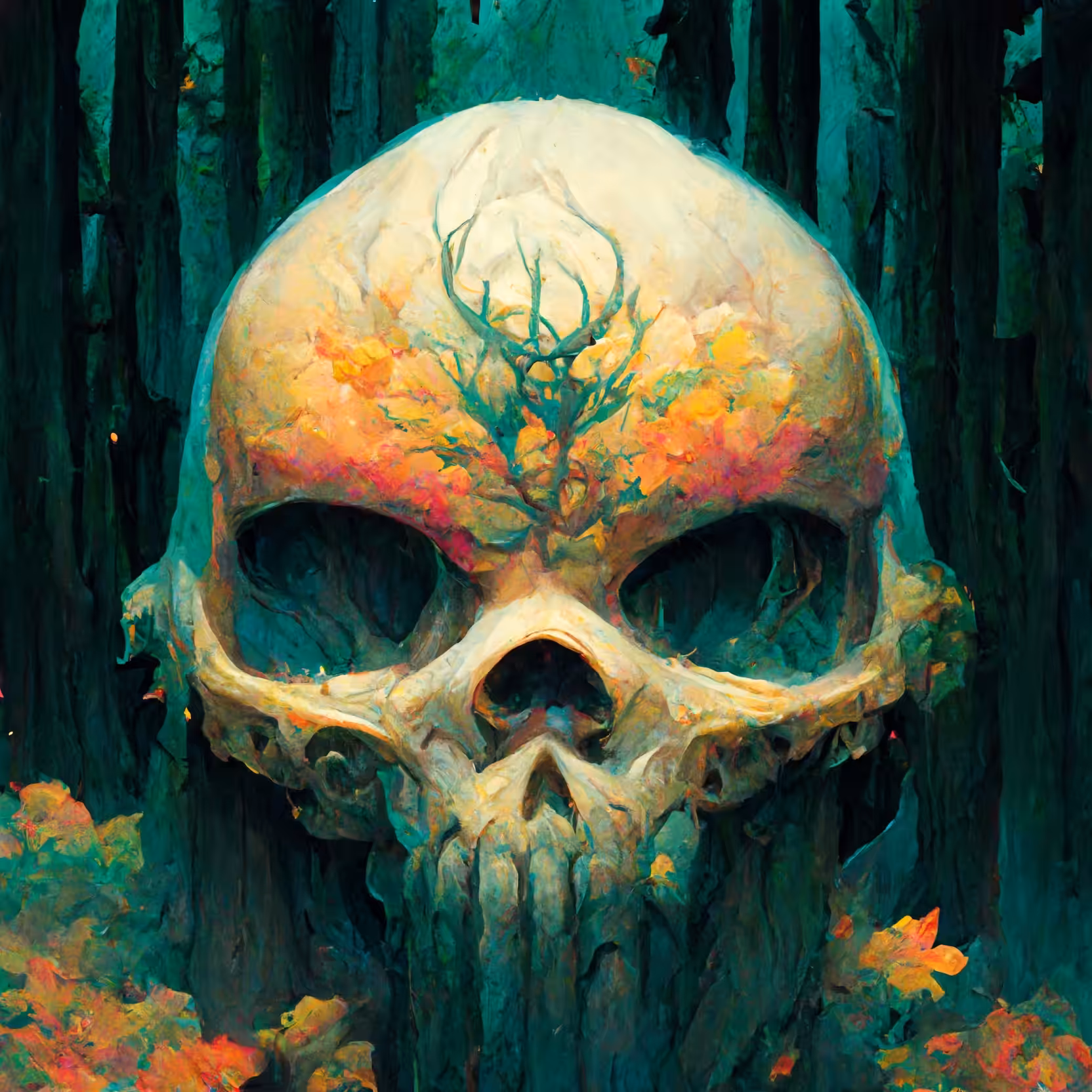 Skull forest
