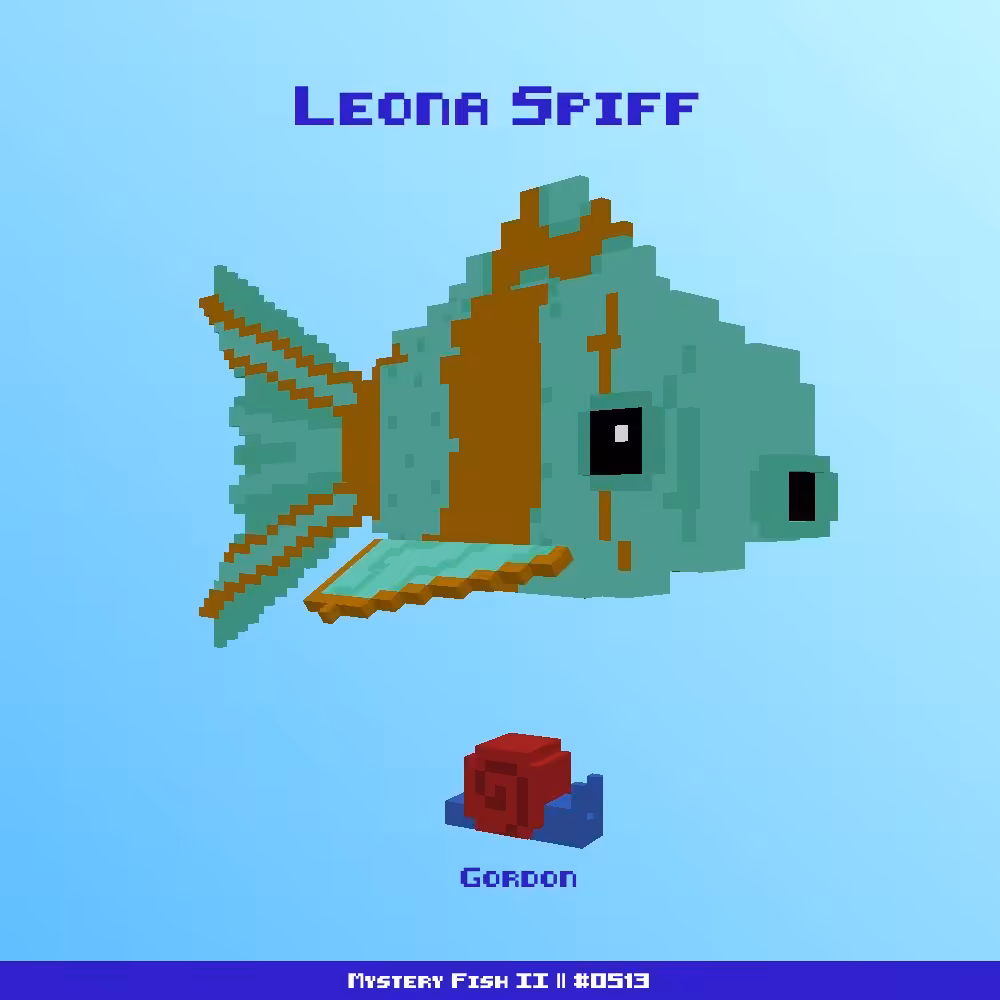 Leona Spiff :: Mystery Fish 0513/1000 