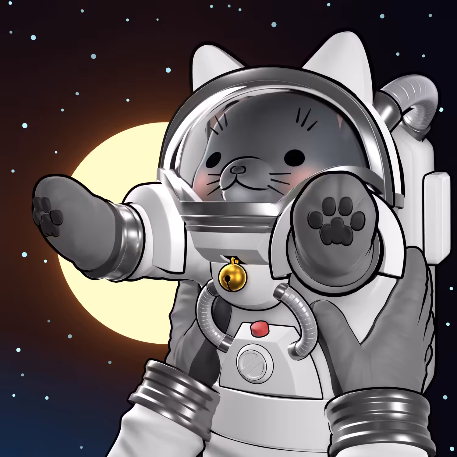 Holding a Cat: #030 Space