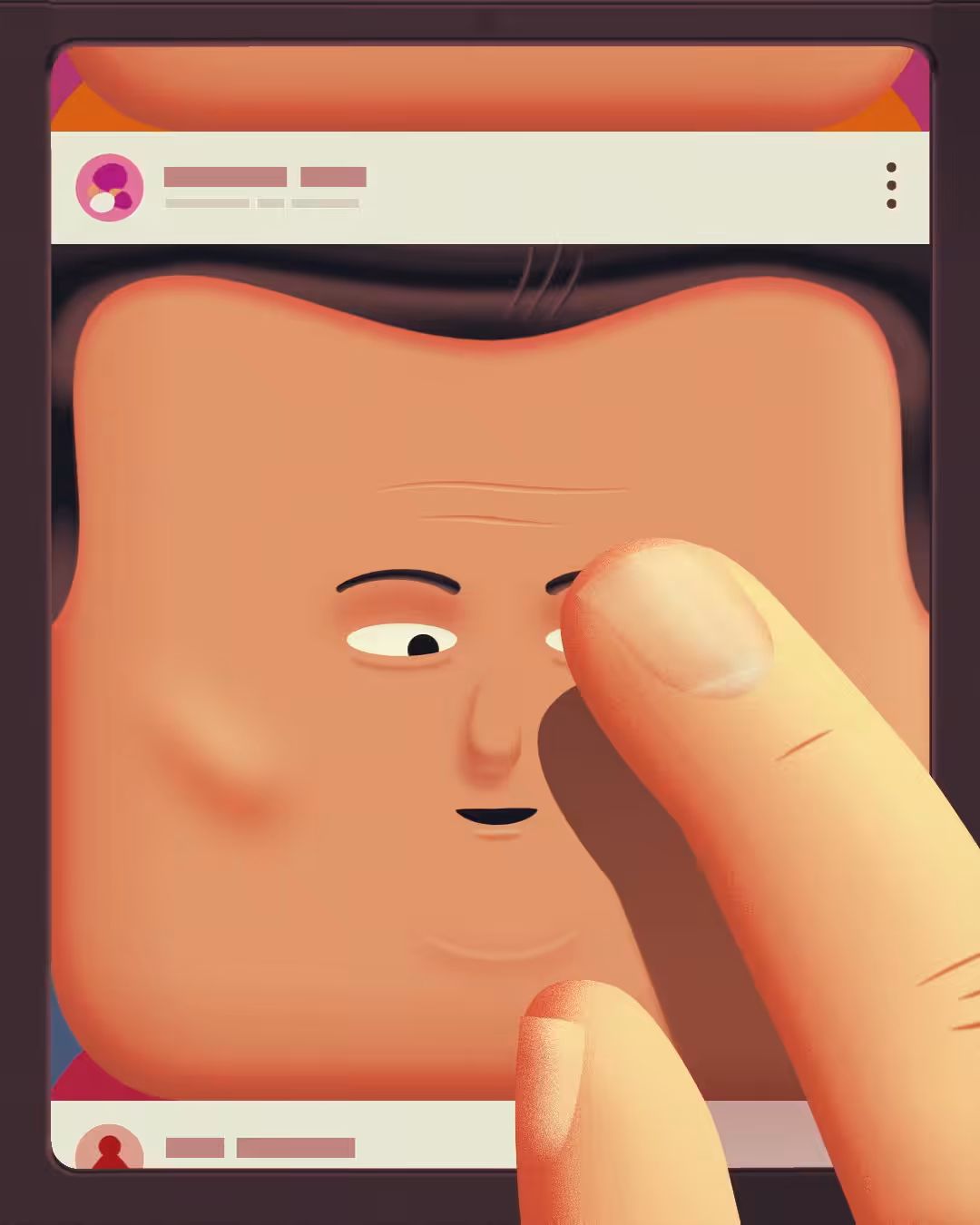 Face Scroll