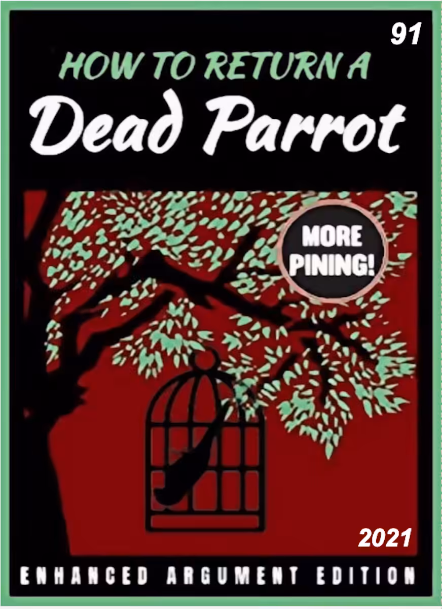CHEEPCARDZ #91 - 'DEAD_PARROT'