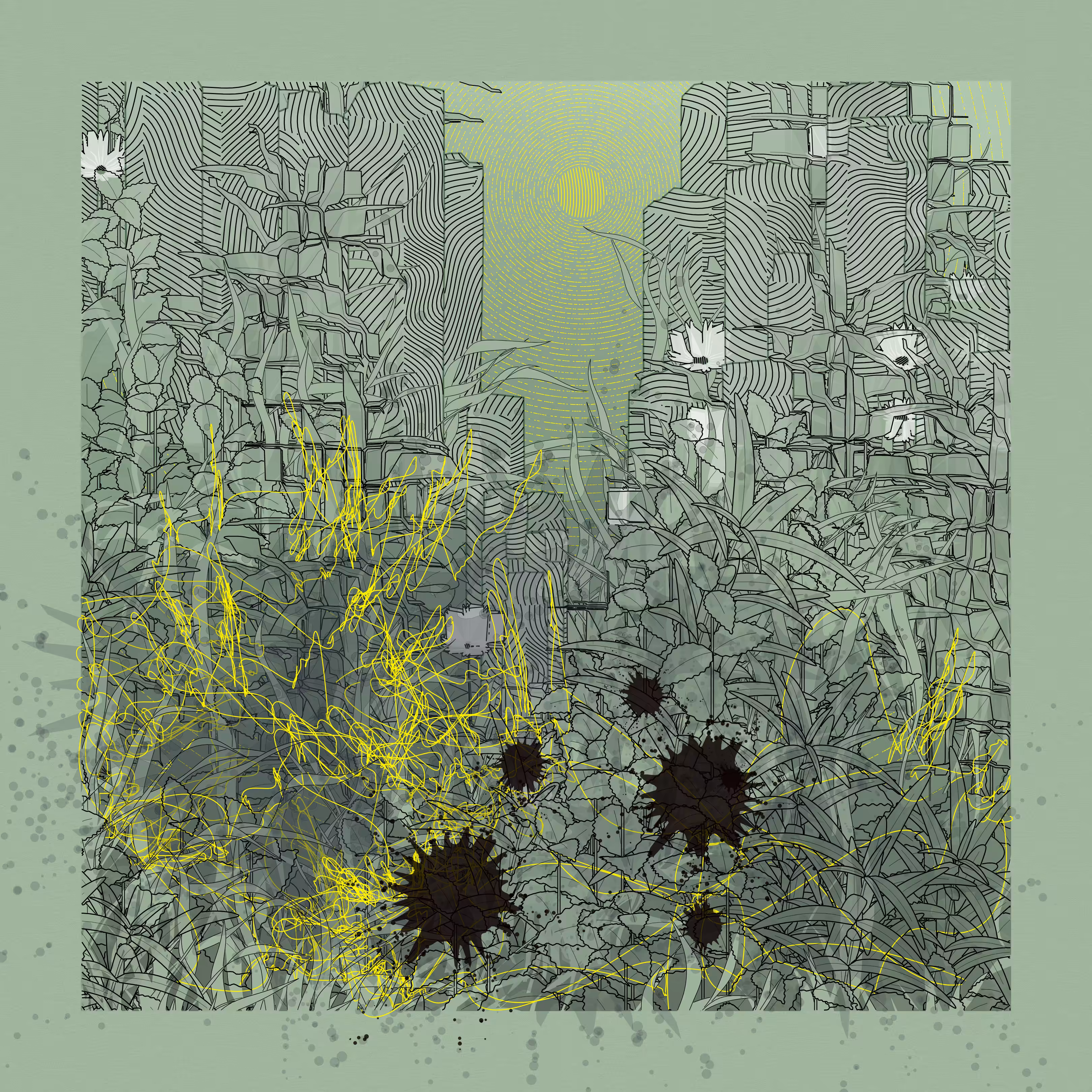 Landscape with Carbon Capture #5605