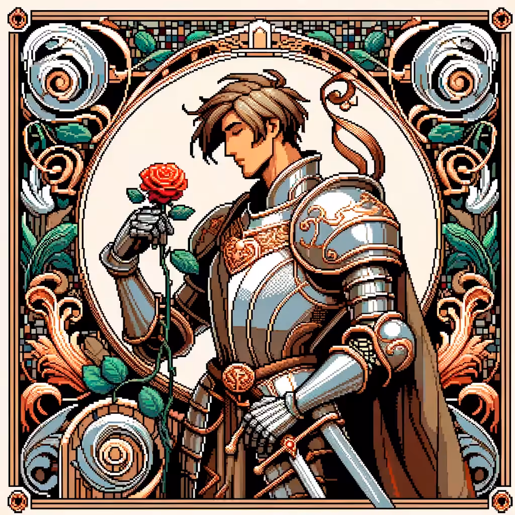 Pixel Art Nouveau