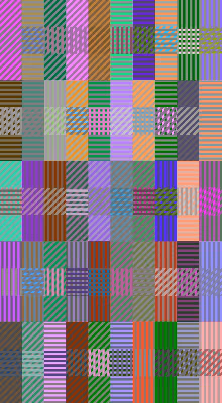 Colored bands #39