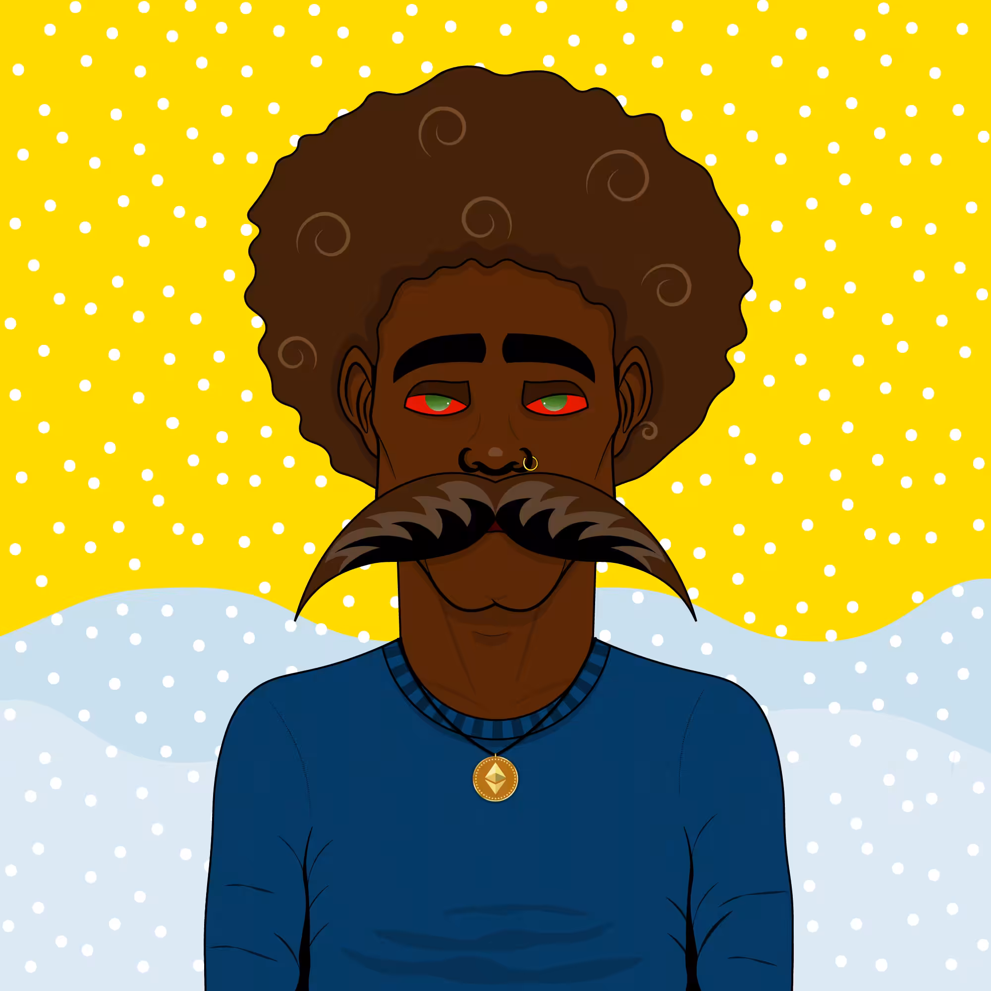Mustachioed #78