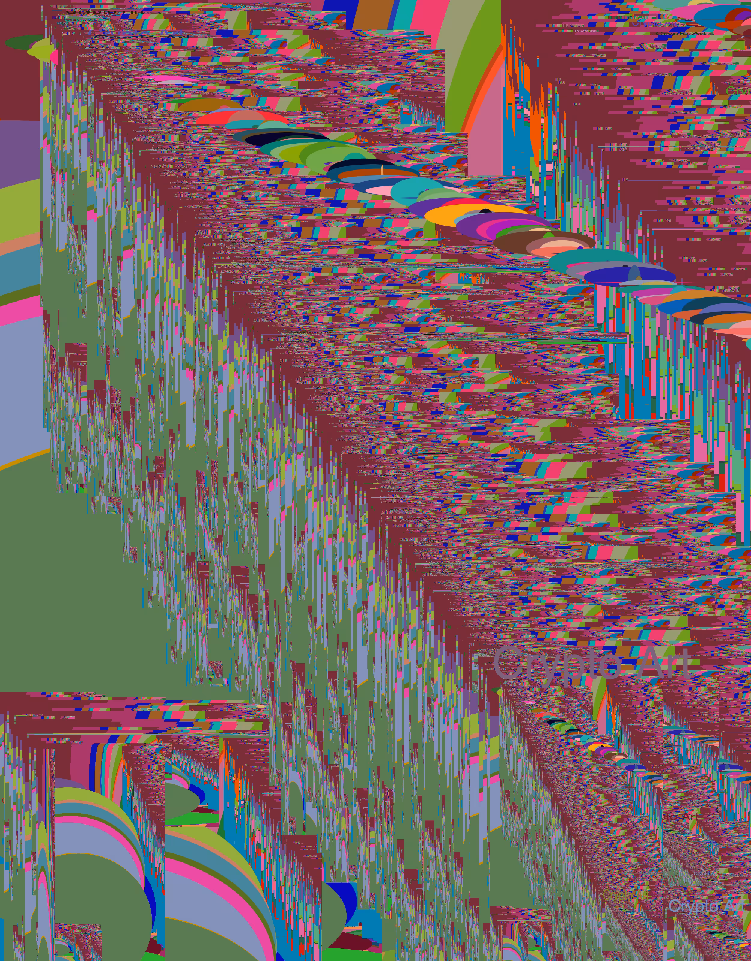 Genes: Series of colorful photos of a colorful wall 15