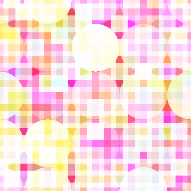 Overlapping squares and circles #6