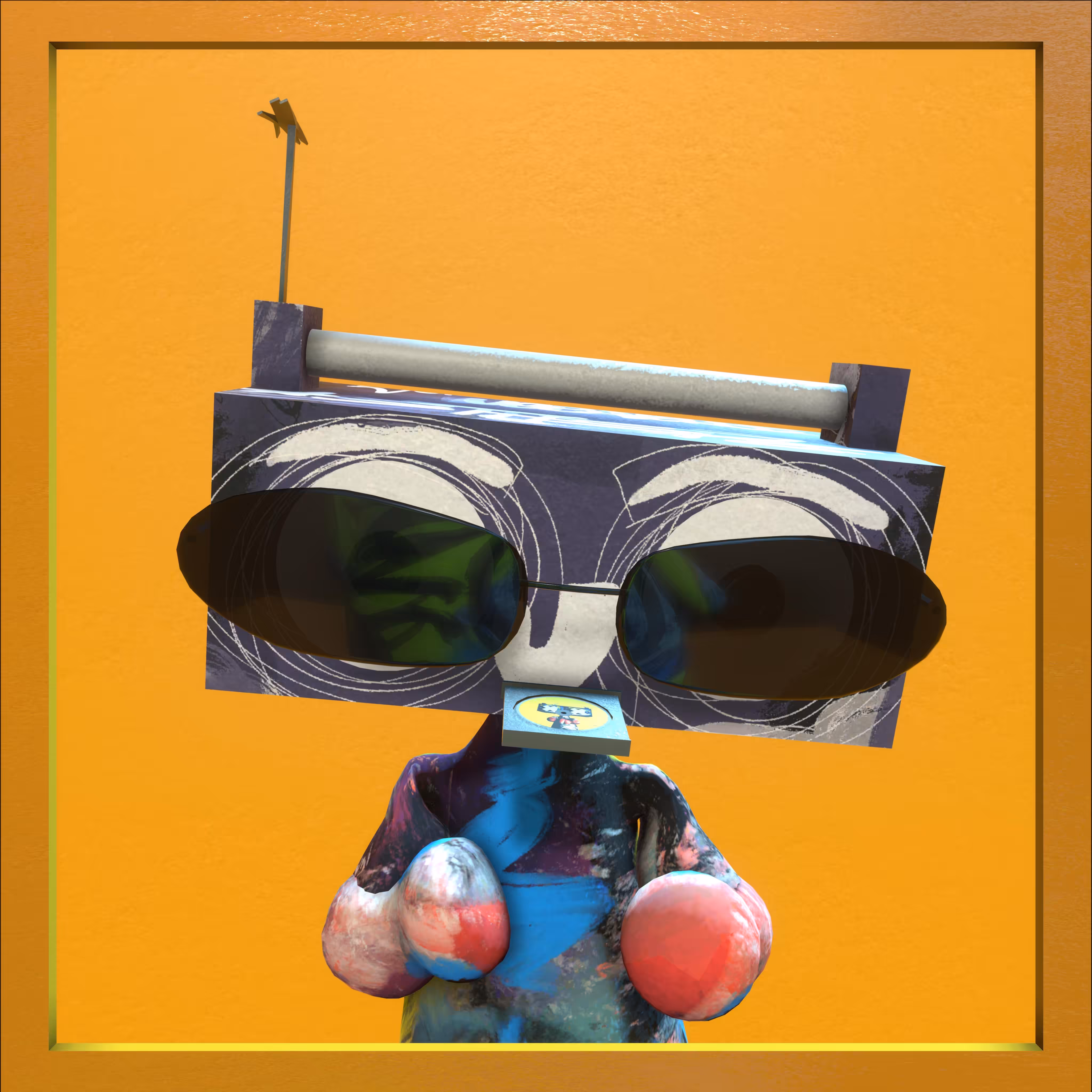 Boomboxhead #157