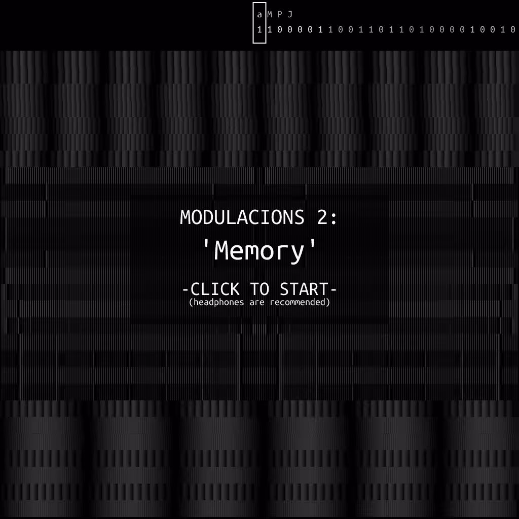 Modulacions 2: 'Memory' (audio) #26