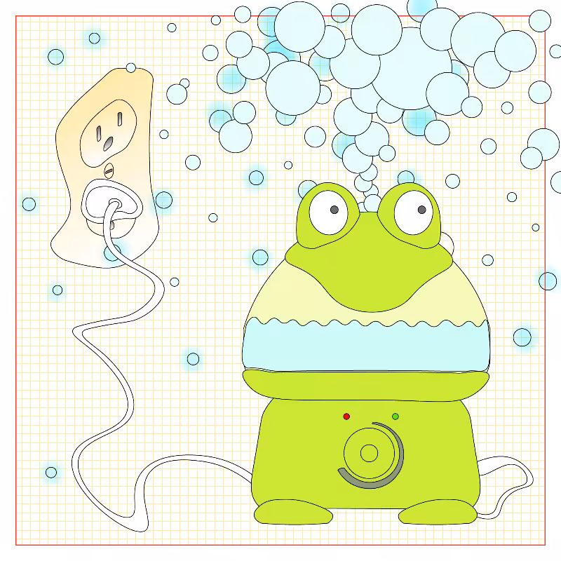 Frog Humidifier #59