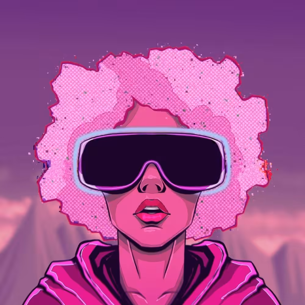The pink look.