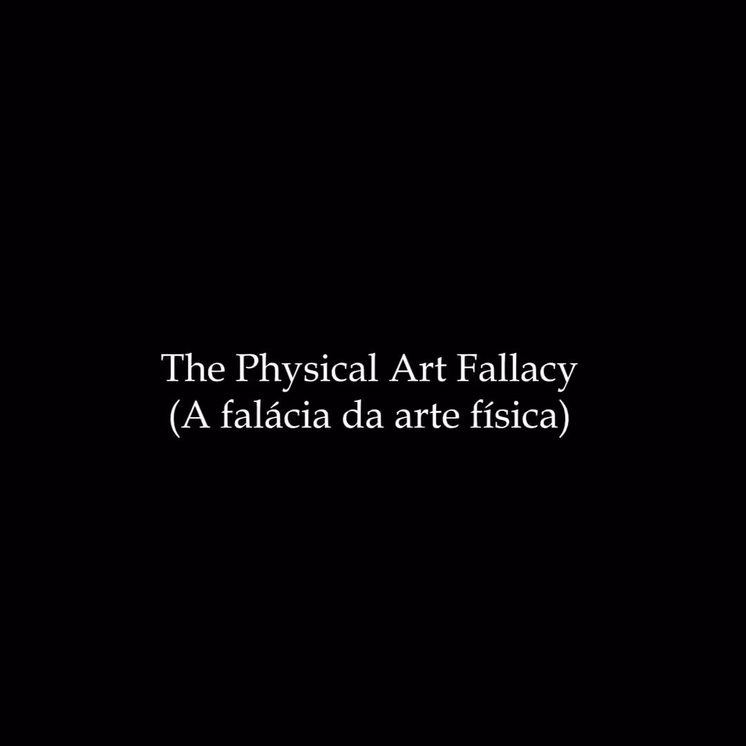 The Physical Art Fallacy