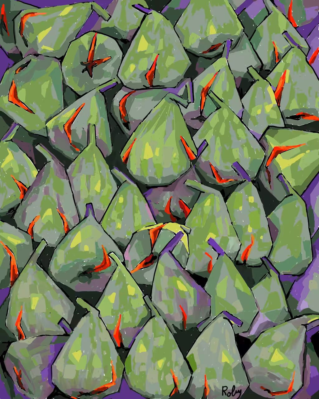 Cubist Figs