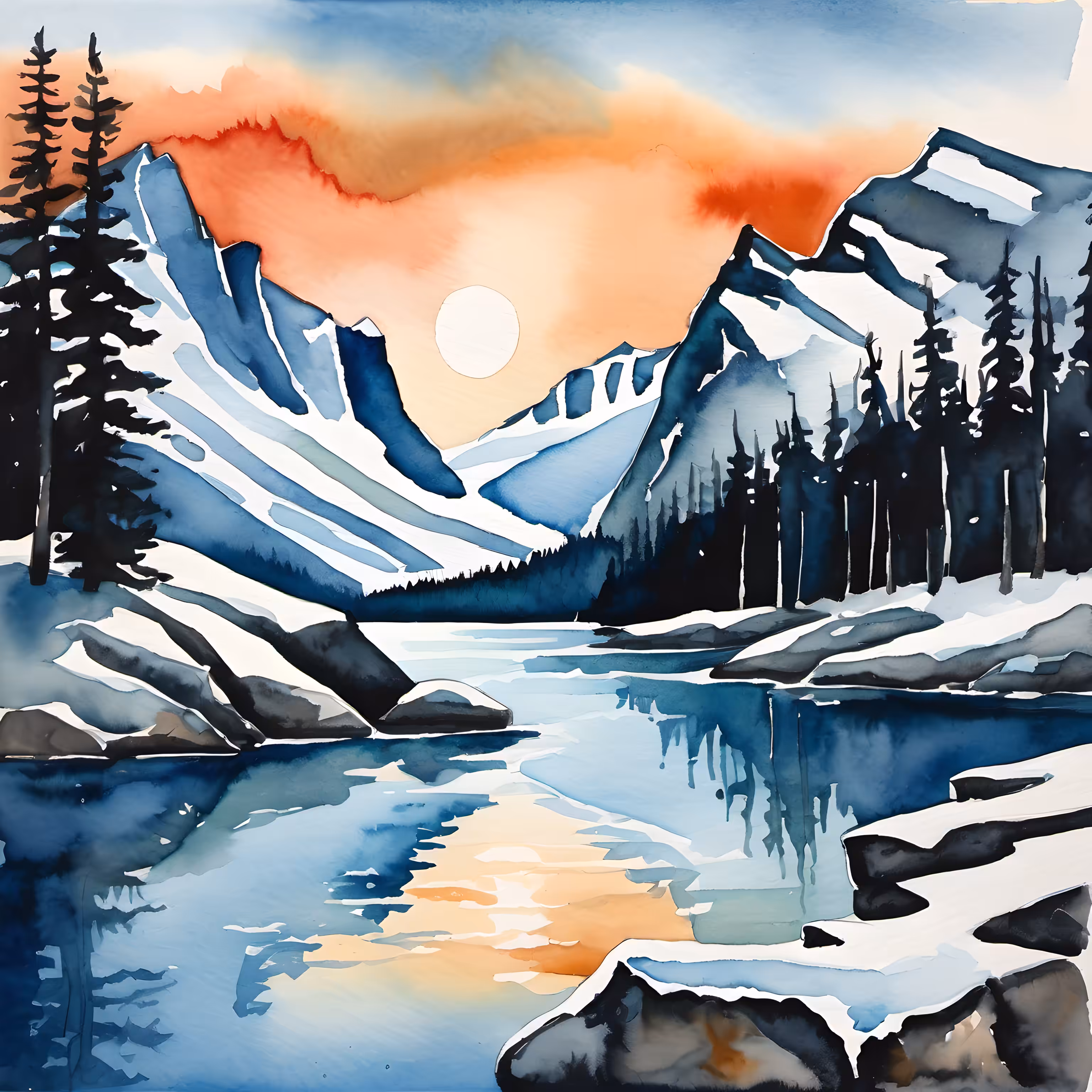 Glacial Lakes #85