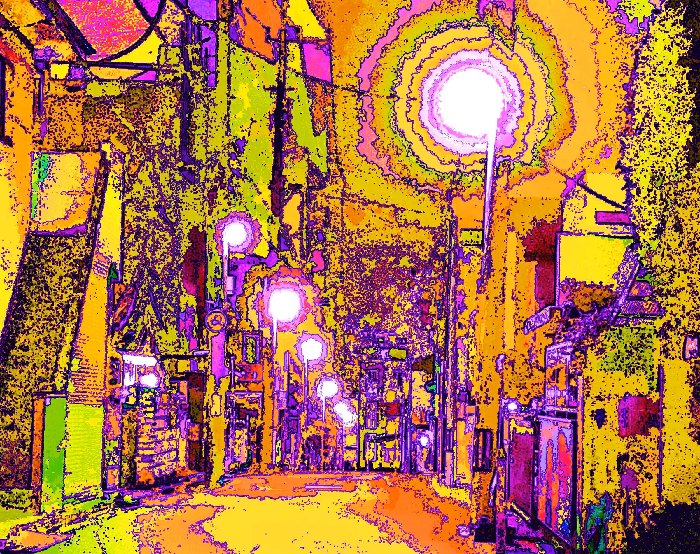 Miraculous Color: In a quiet night (yellow)