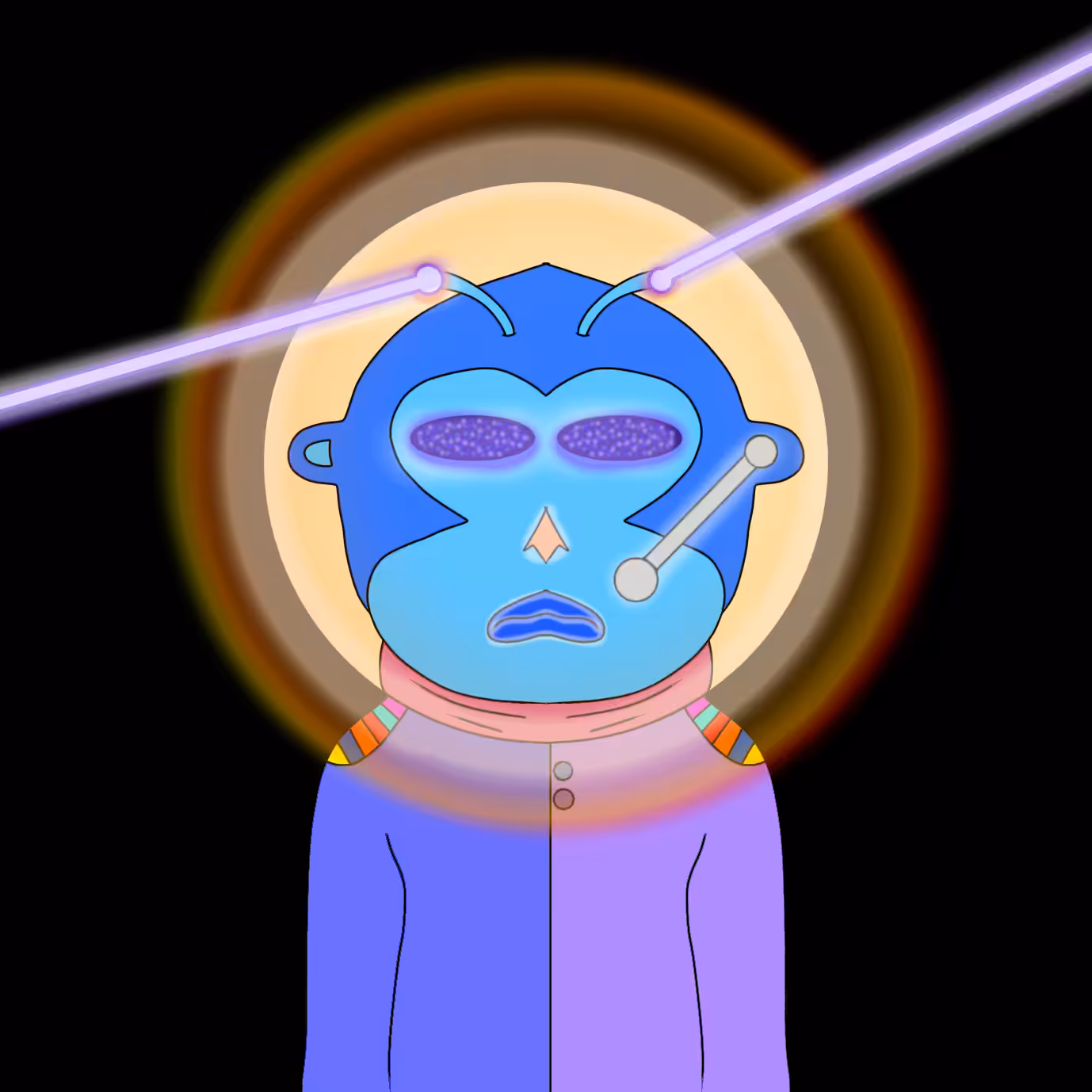 human monkey: monkey #14