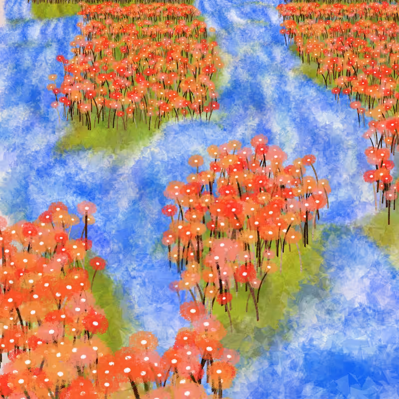 Floral Landscape #3