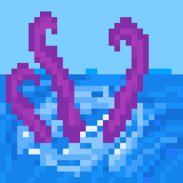 o monstro de bermuda por crazyblu