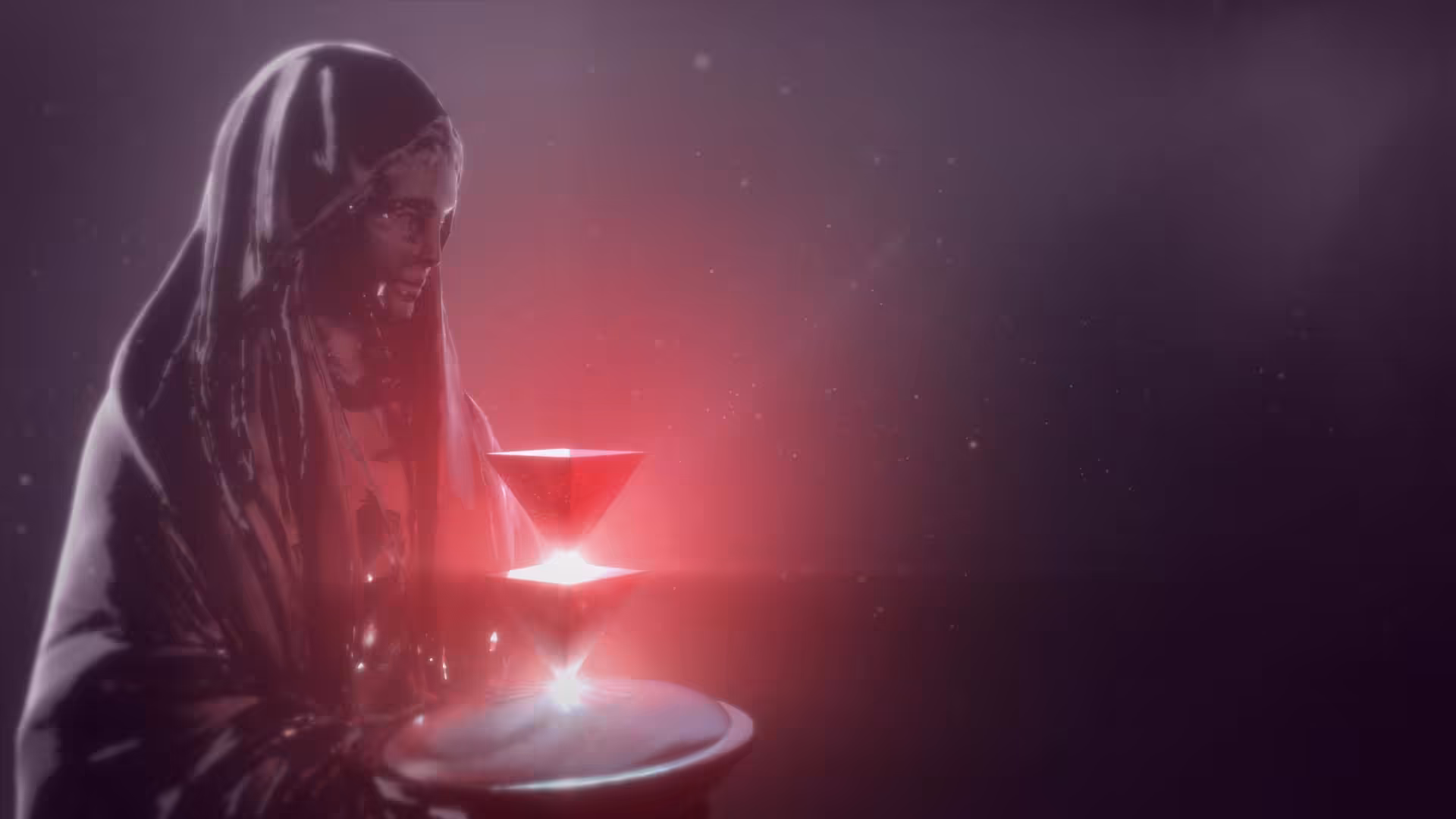 The Purple Nights Lady serving Bitclout to the wondering Souls...