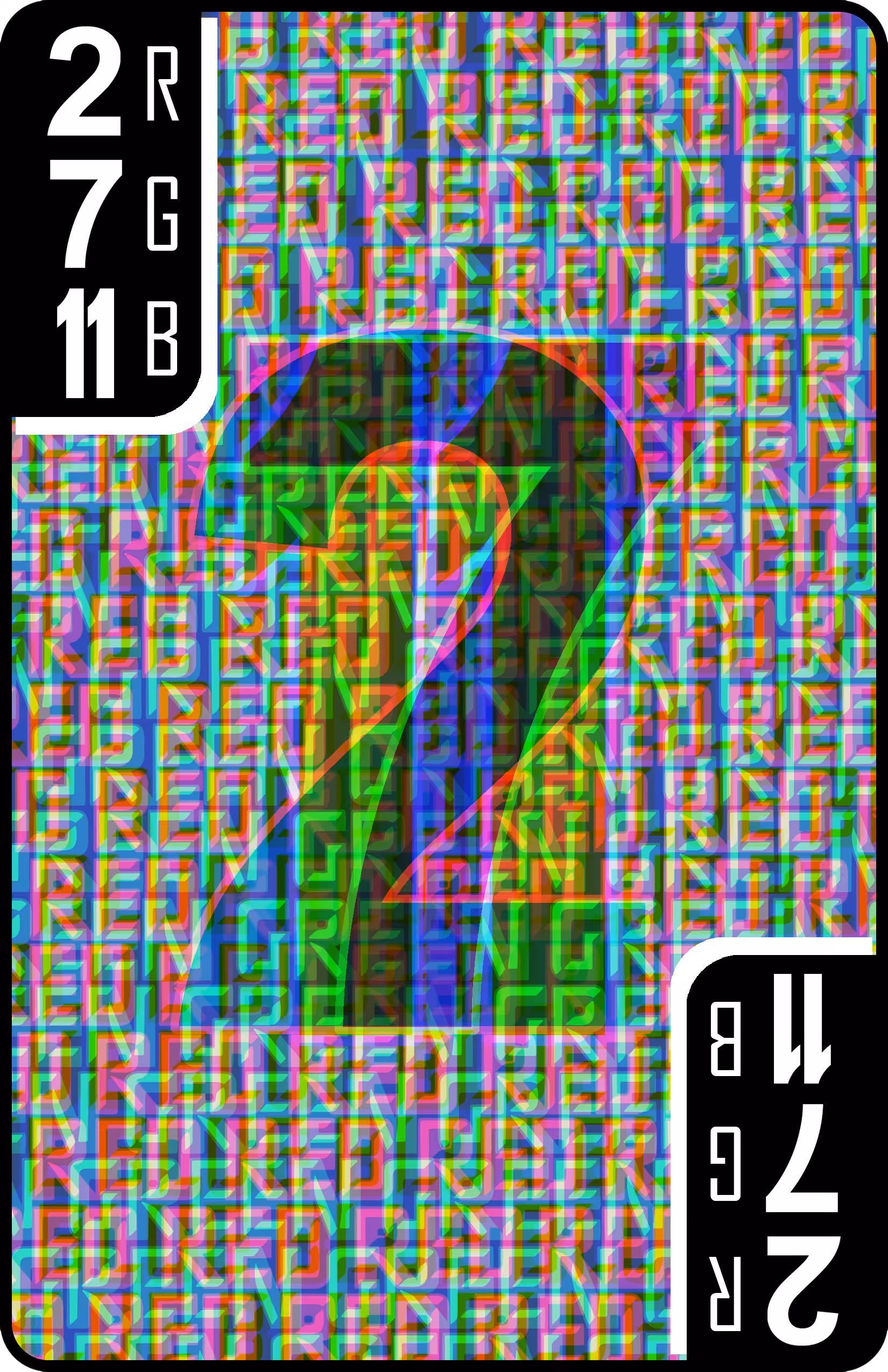 RGB cards: 8