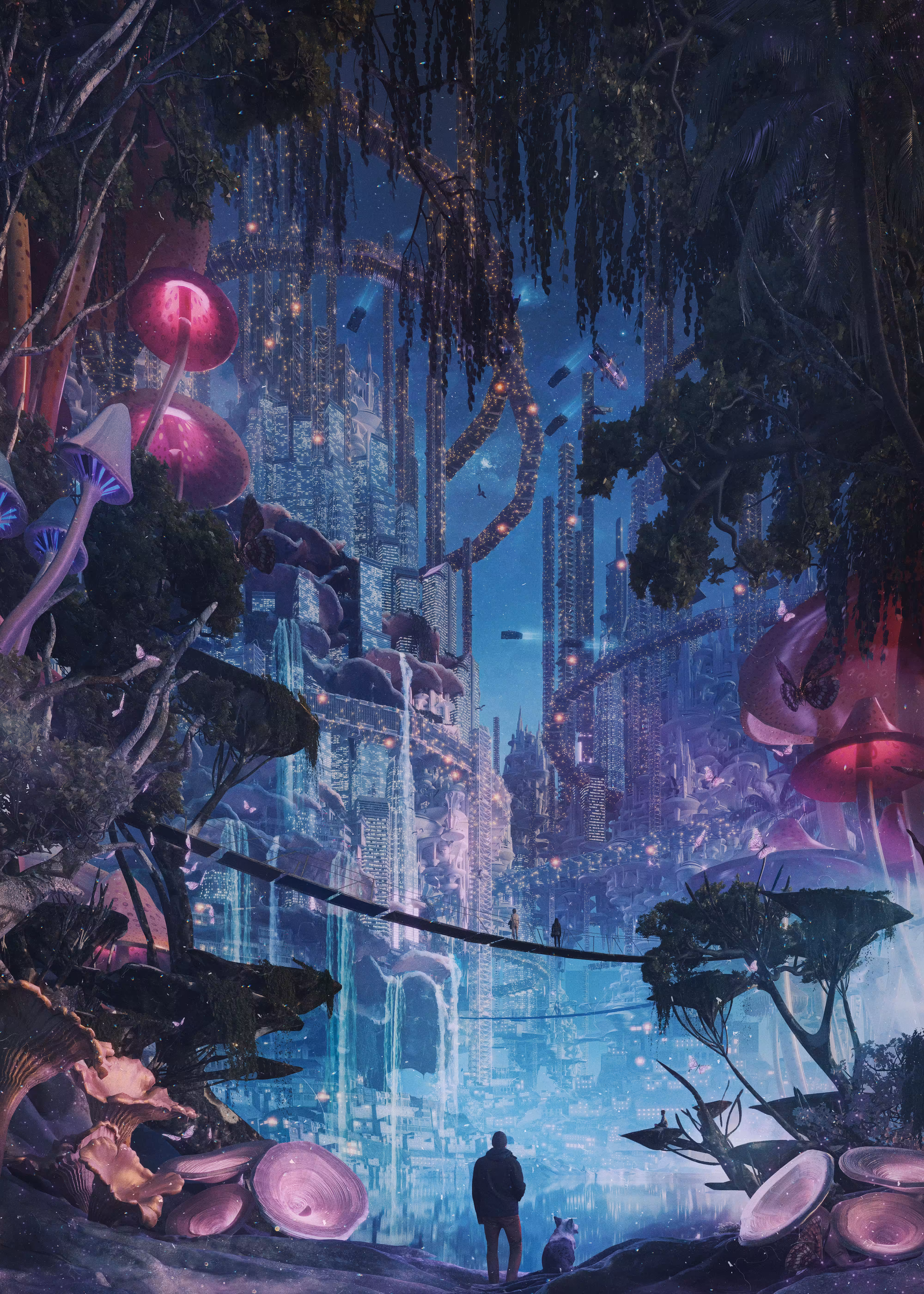 Mycelium realms