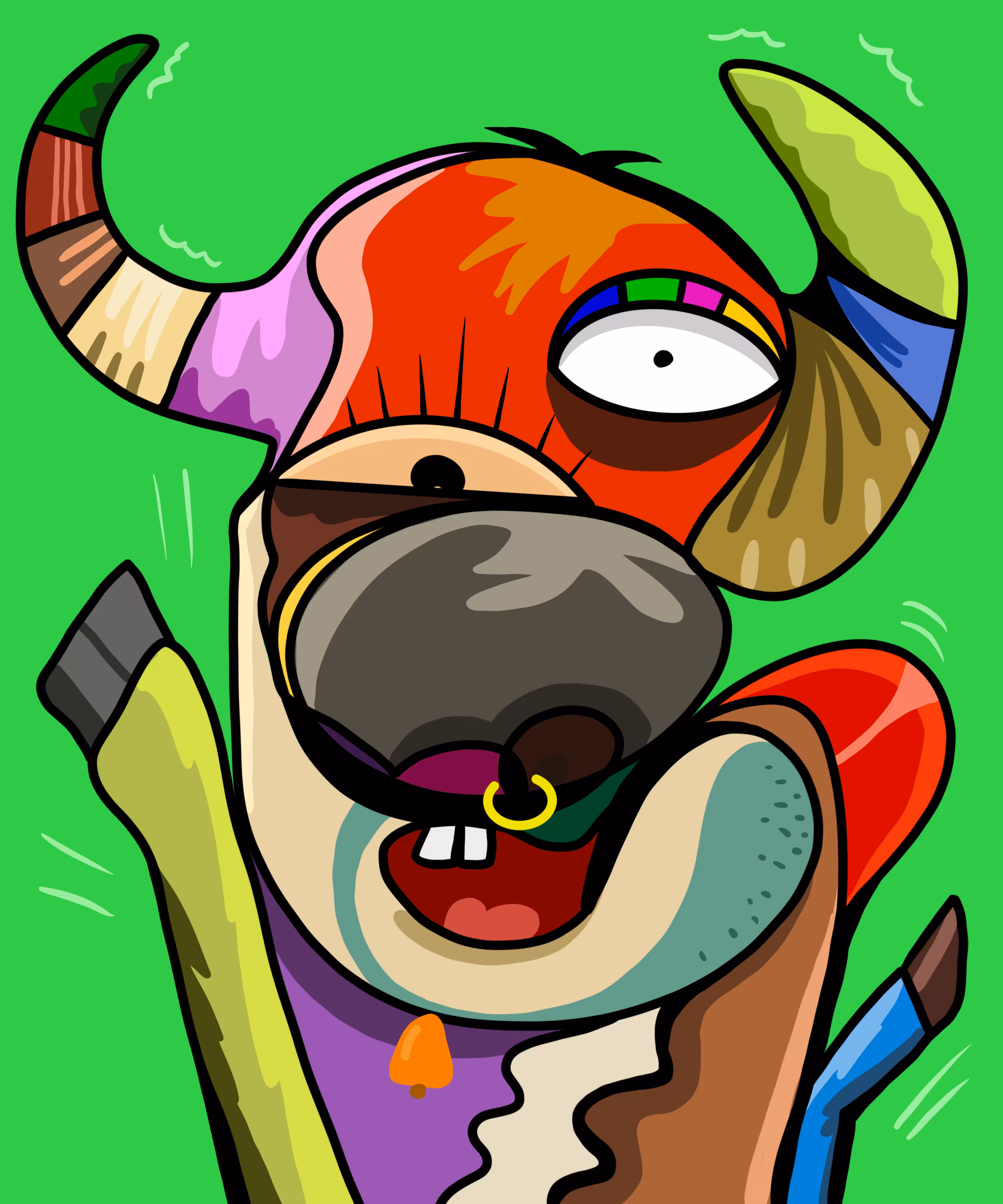 wild cow