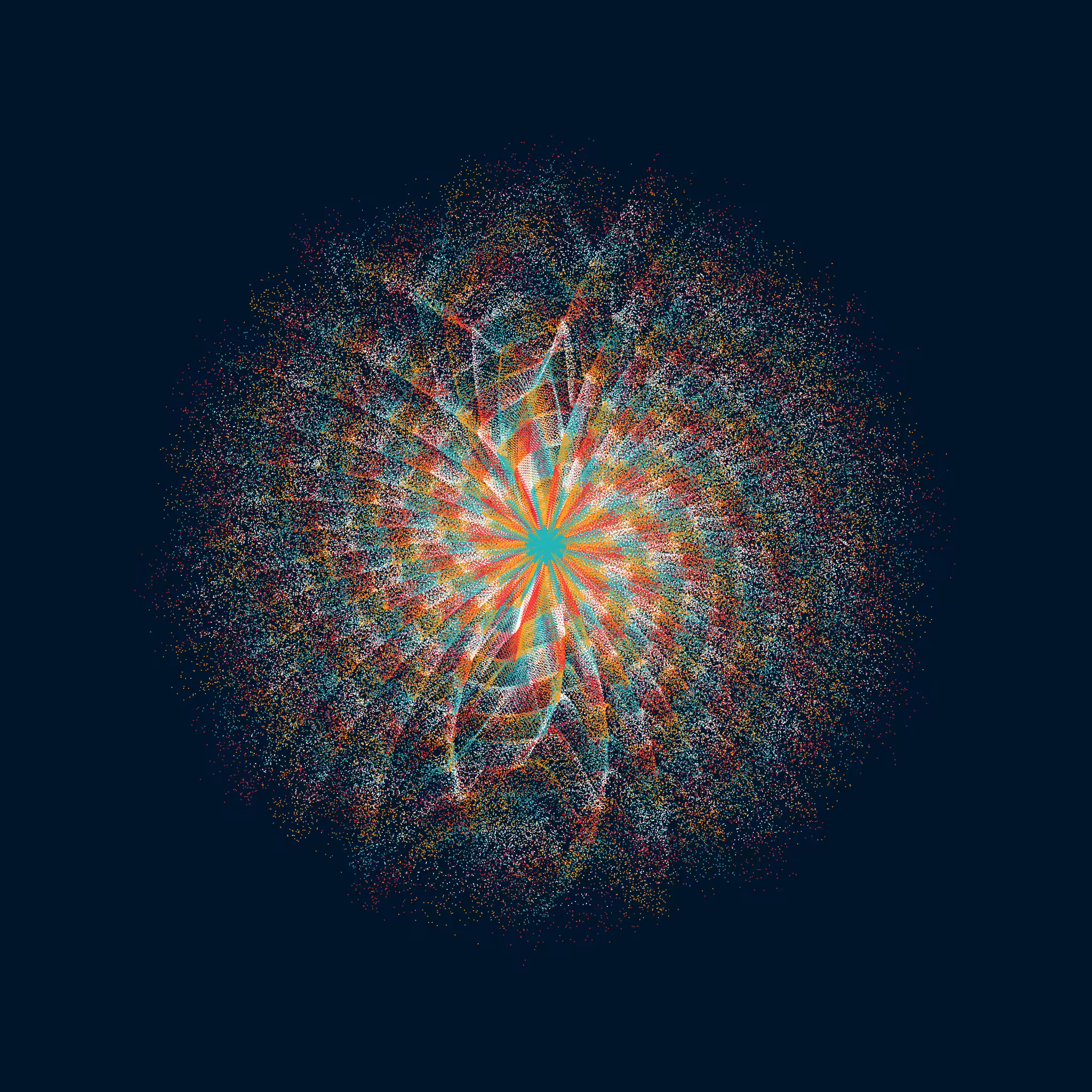 CIRCULAR MURMURATIONS #182