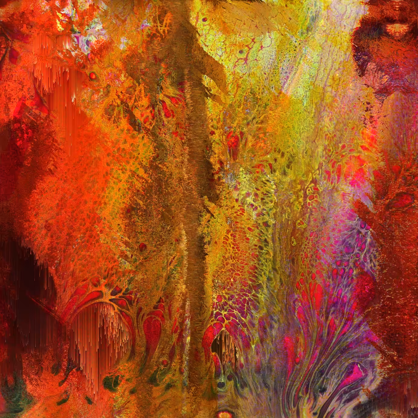 Mushroom forest