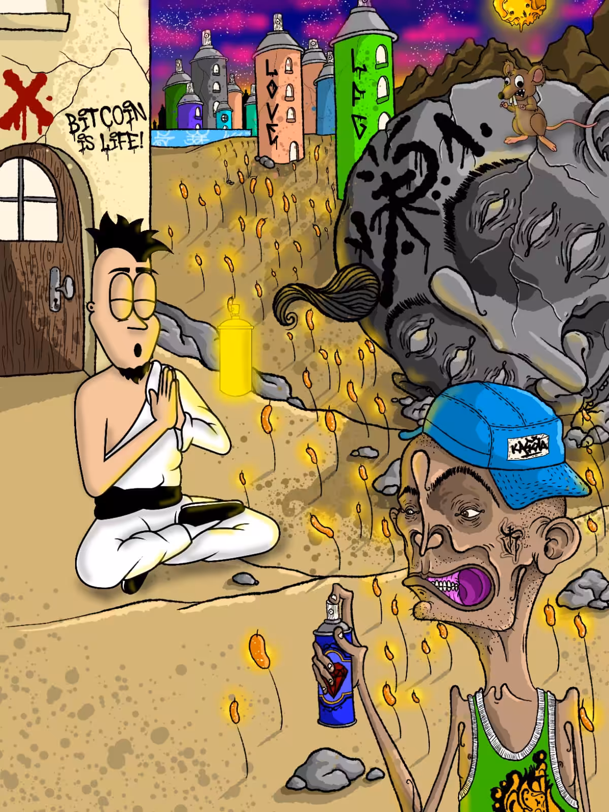 Graffiti village