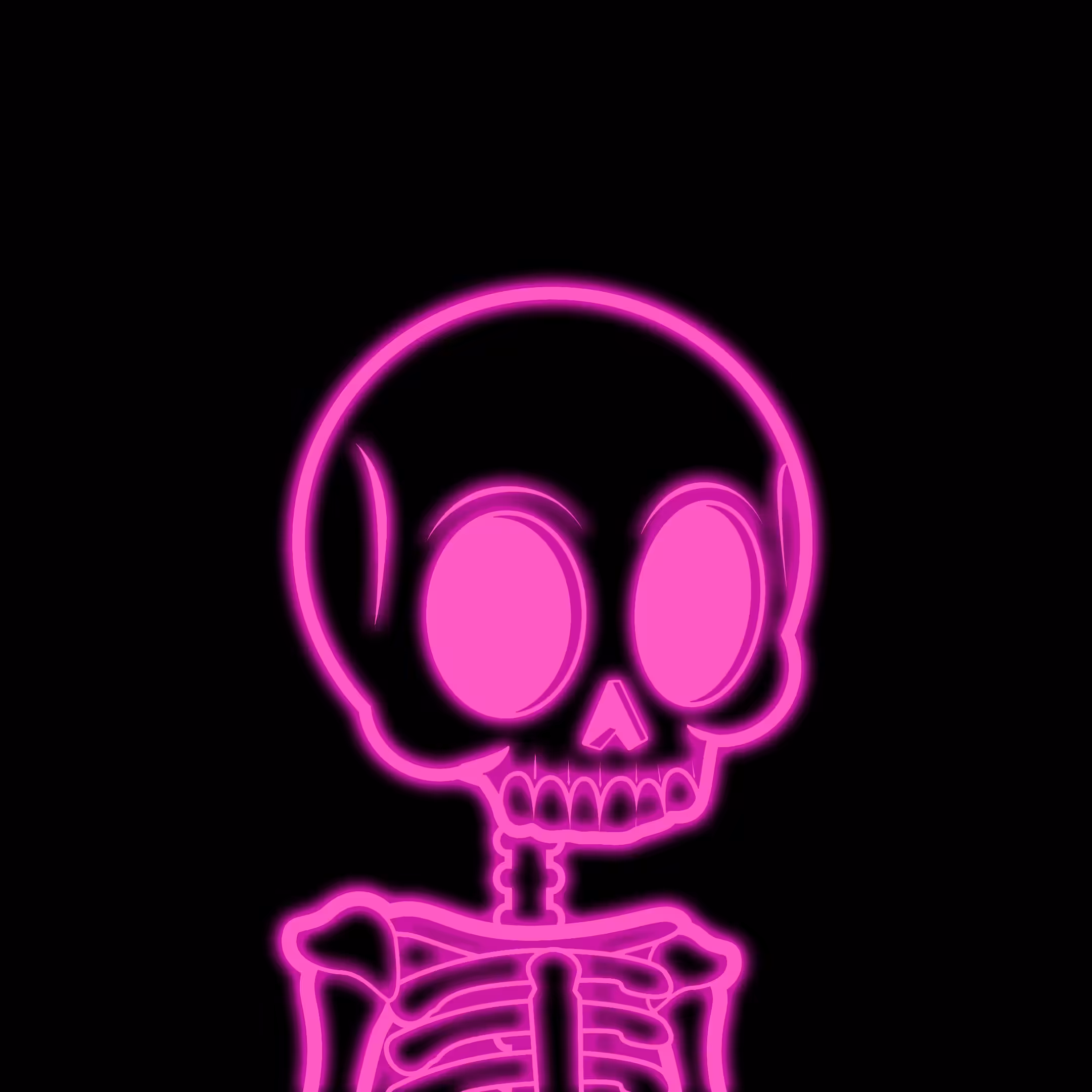  Edgar The Skeleton - Neon #109