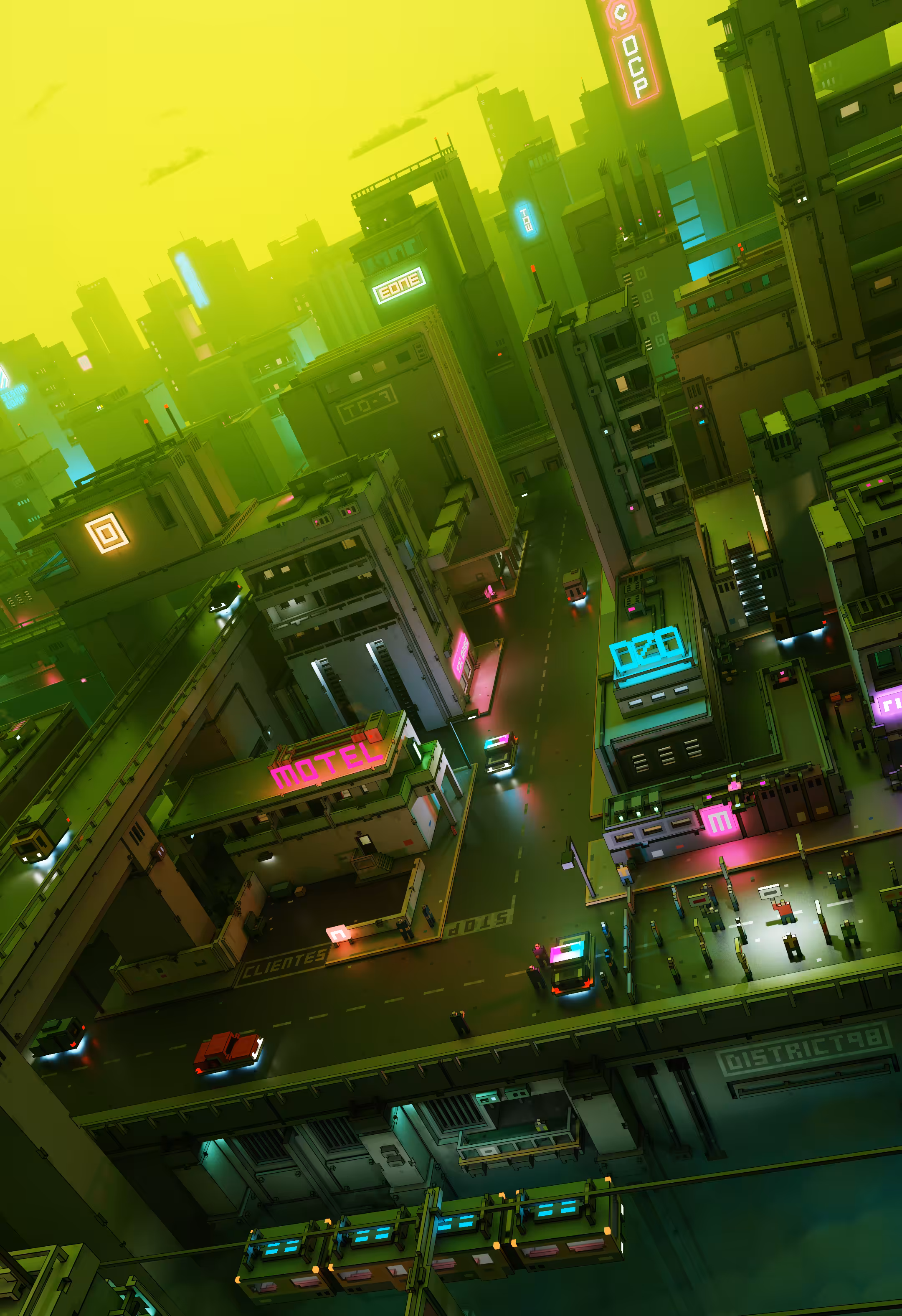 Neon Haze