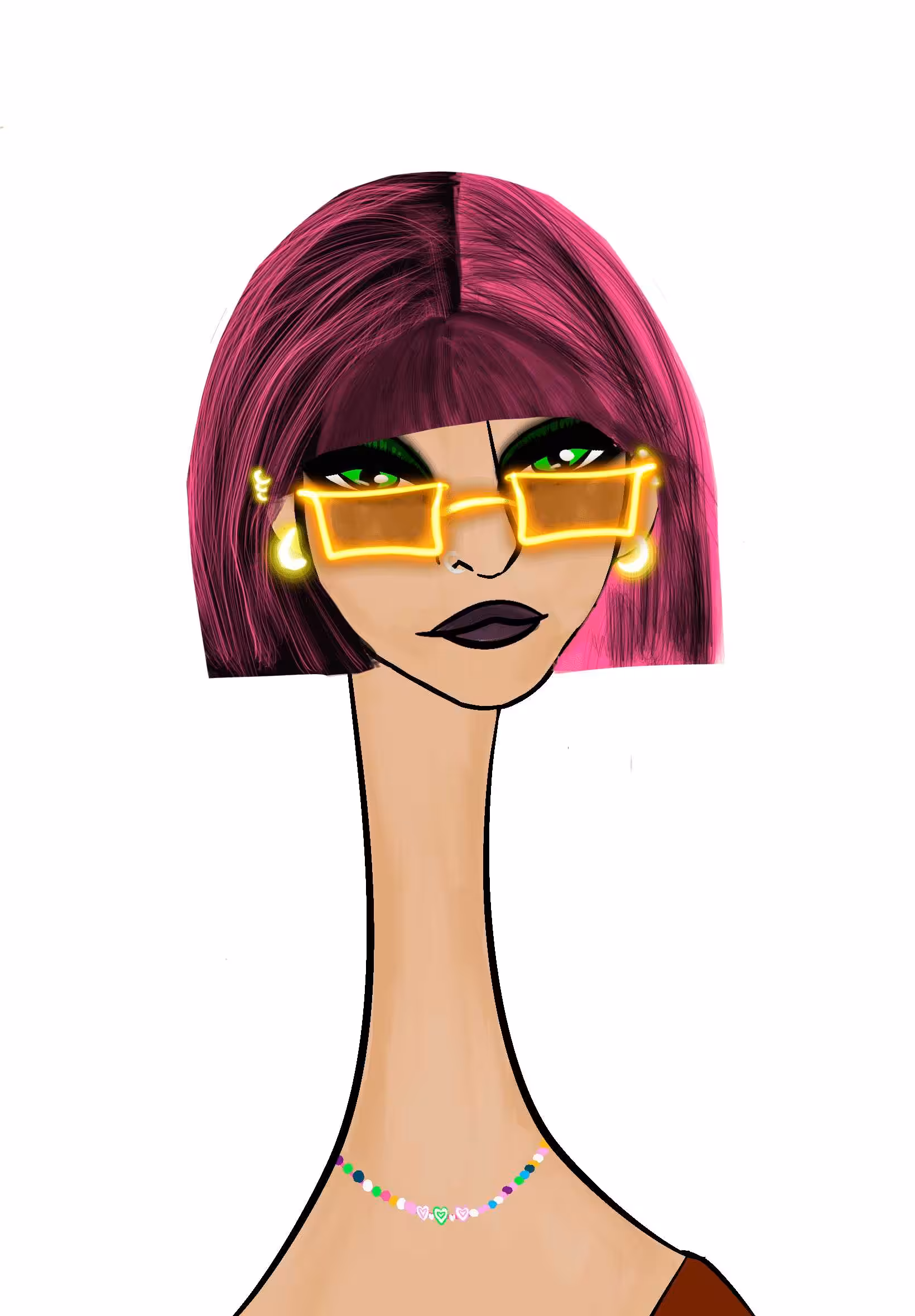 Long Neckie Ladies: Long Neckie Lady #576