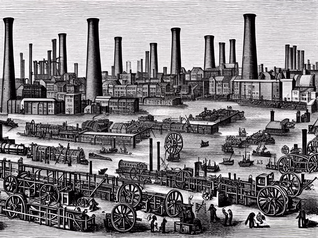The industrial Landscape #C1840
