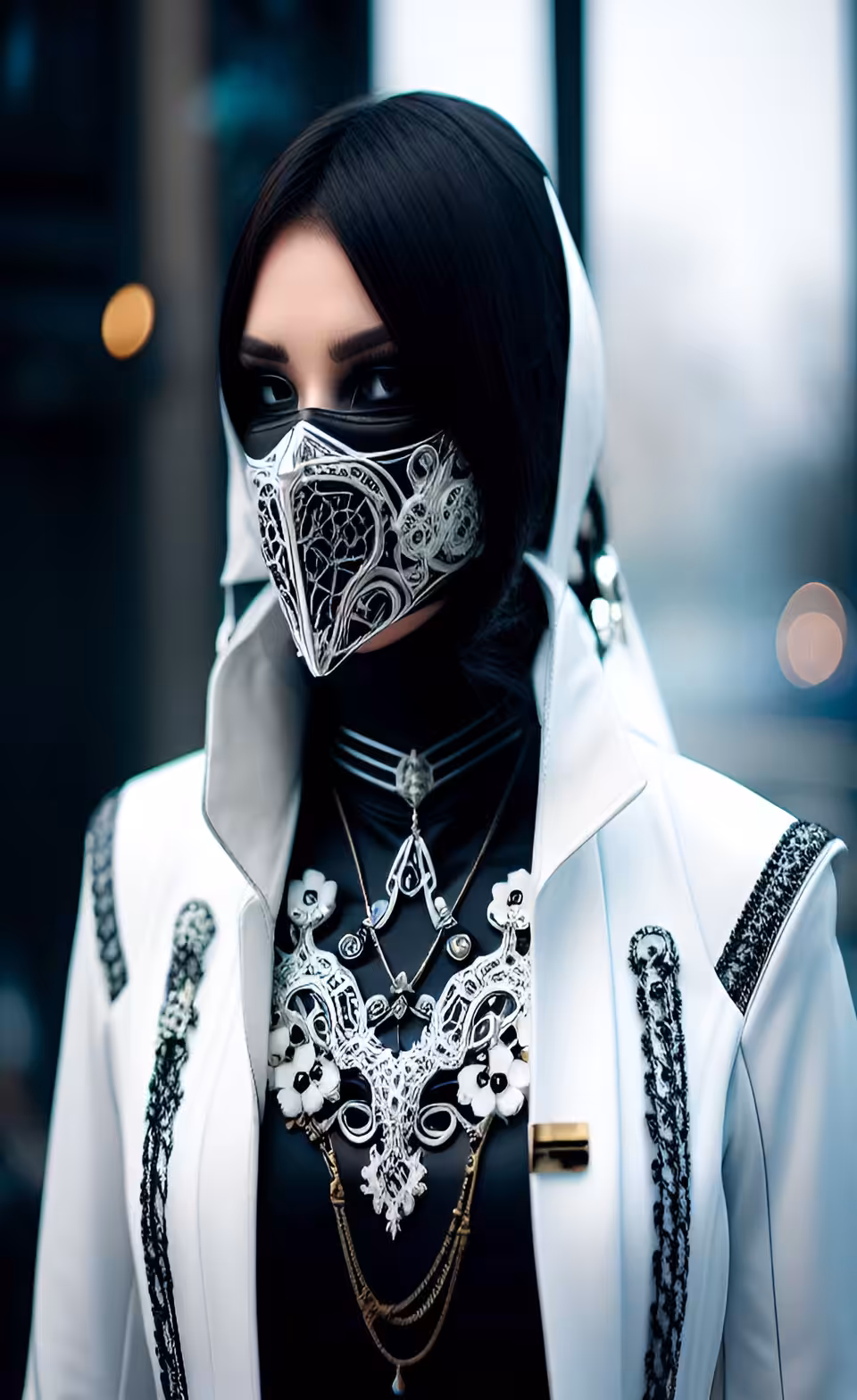 Fashion art gallery: Black and White style #60