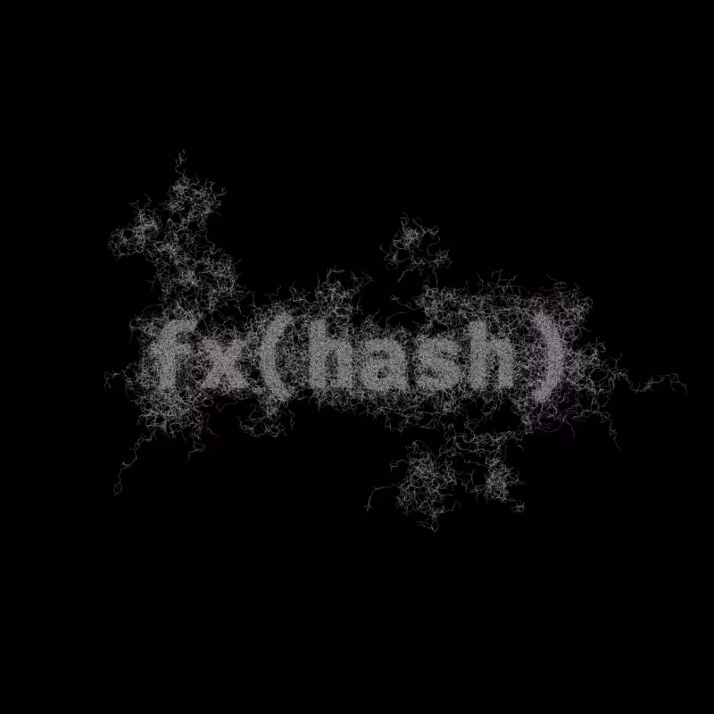 FXHASH Generative Logo #888