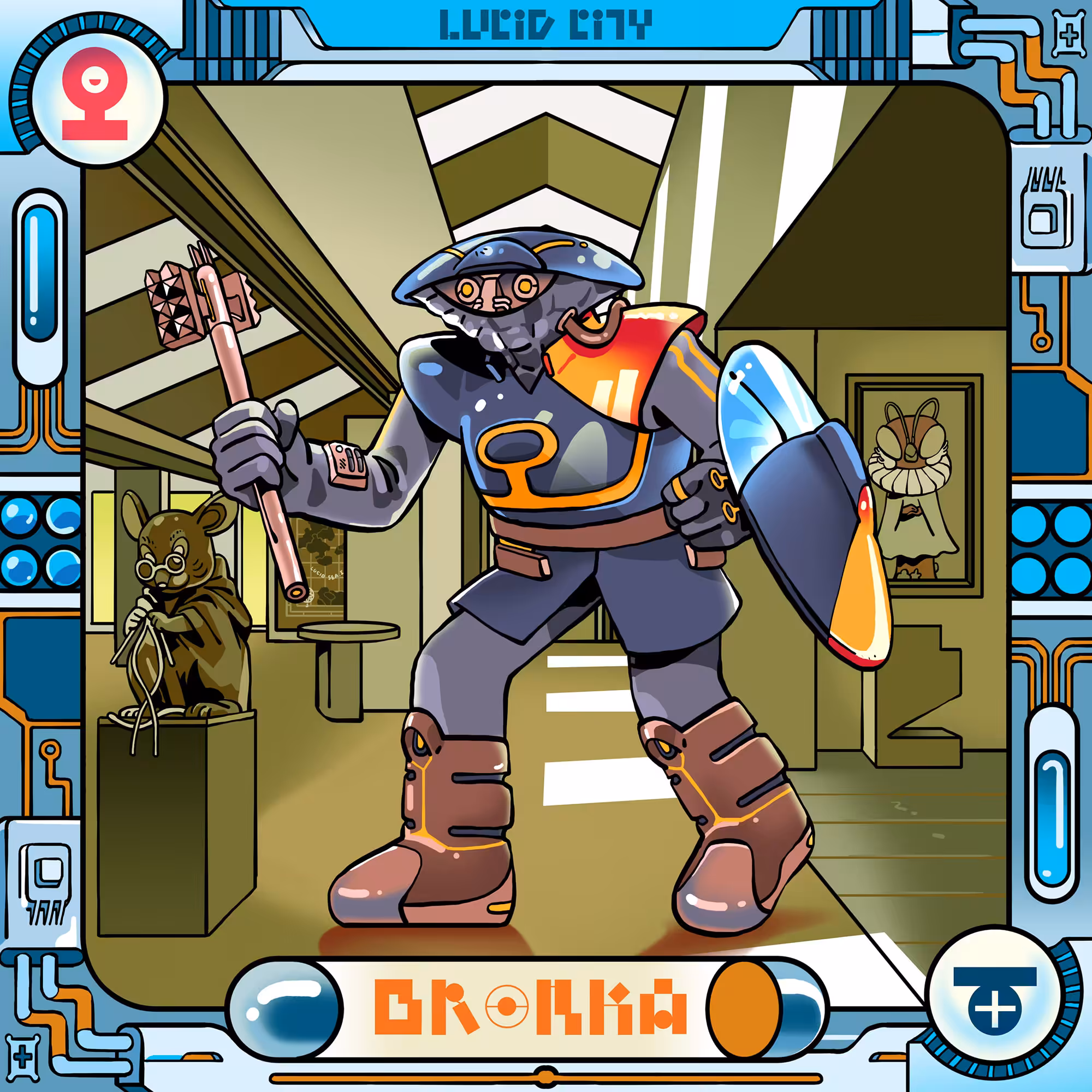 18 Memory Card - Bronka The Elite Guard