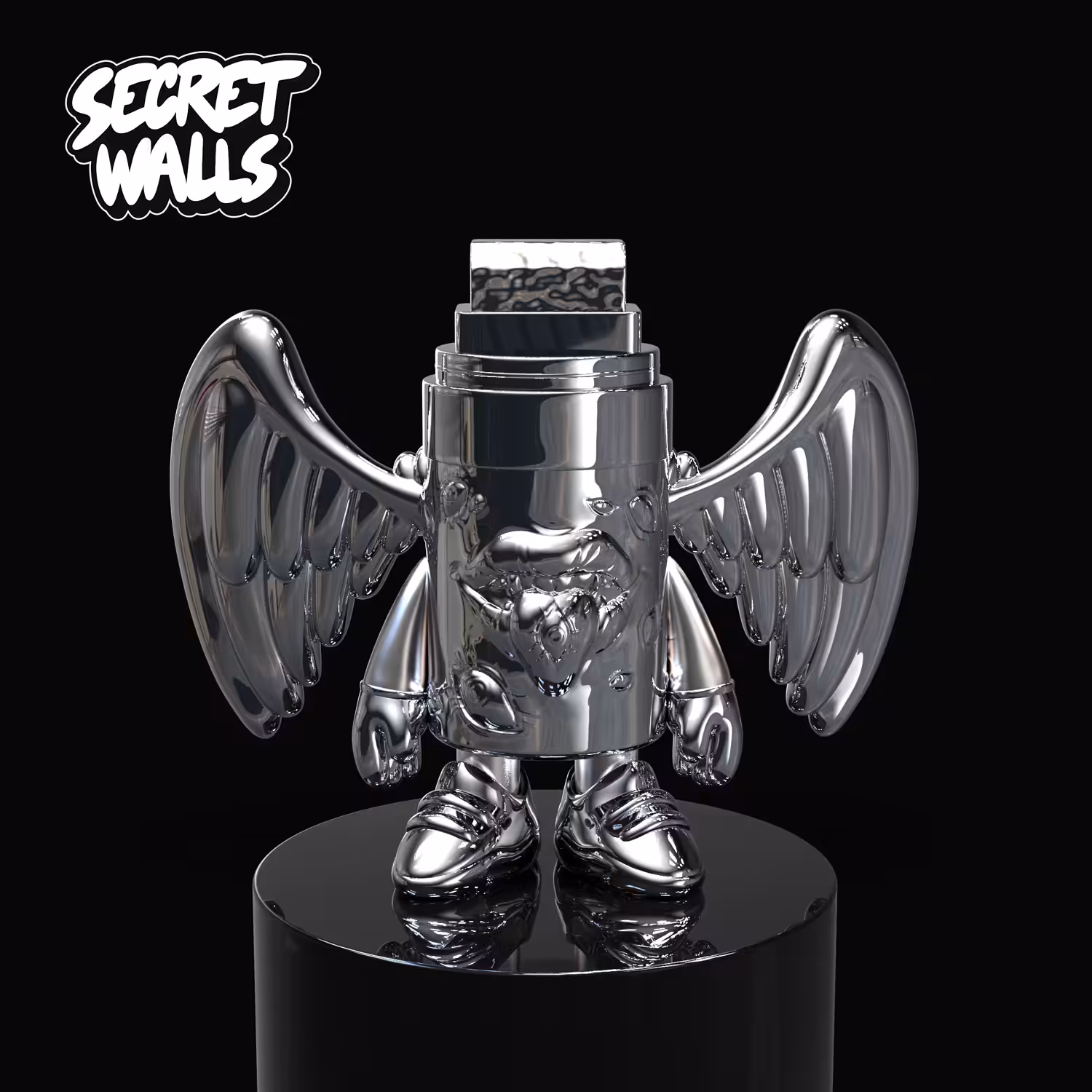 Miss Upacey Marker Mascot (Metal) - Redeemable