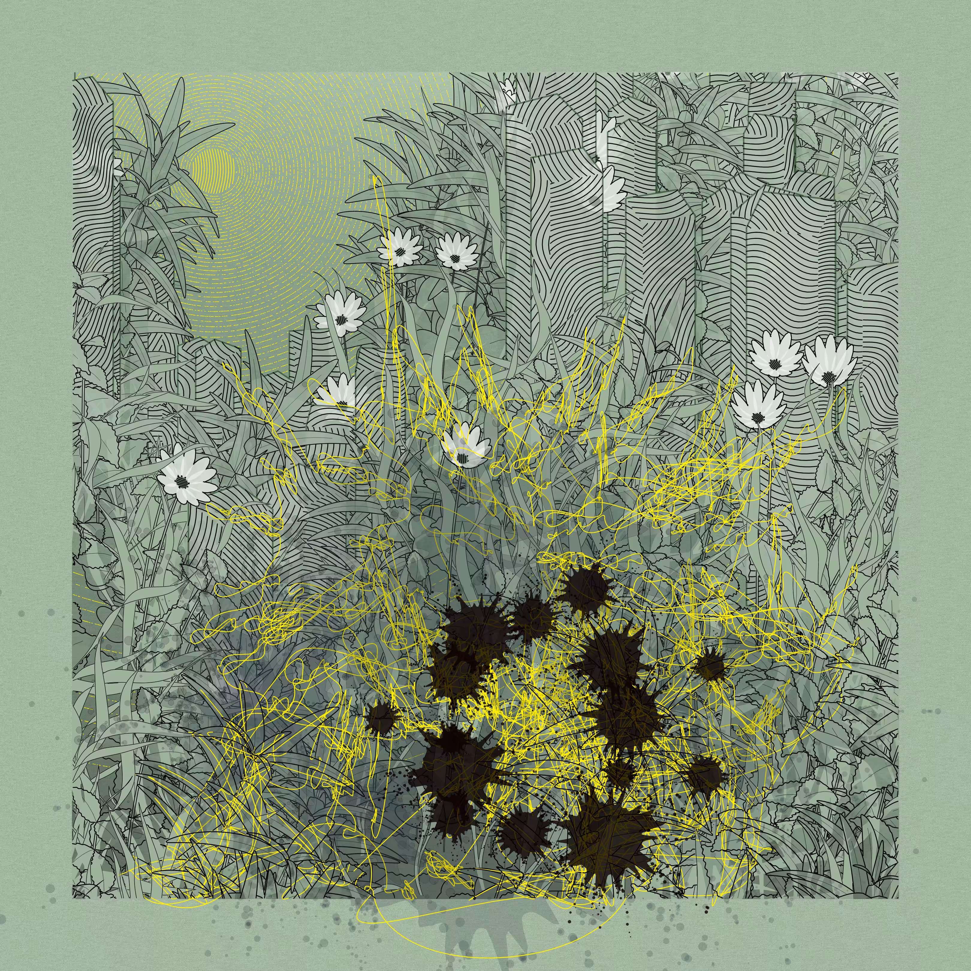 Landscape with Carbon Capture #5835