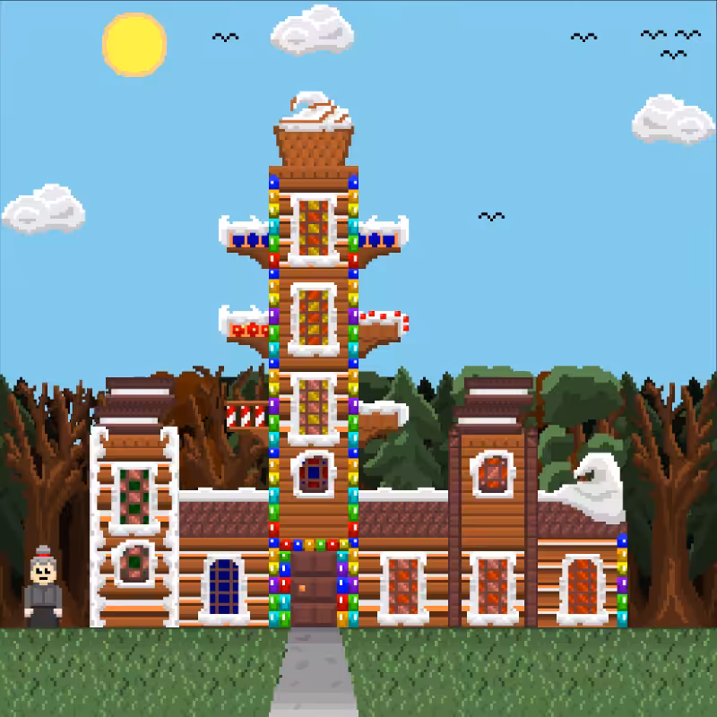 2D Mansion Candy House #88