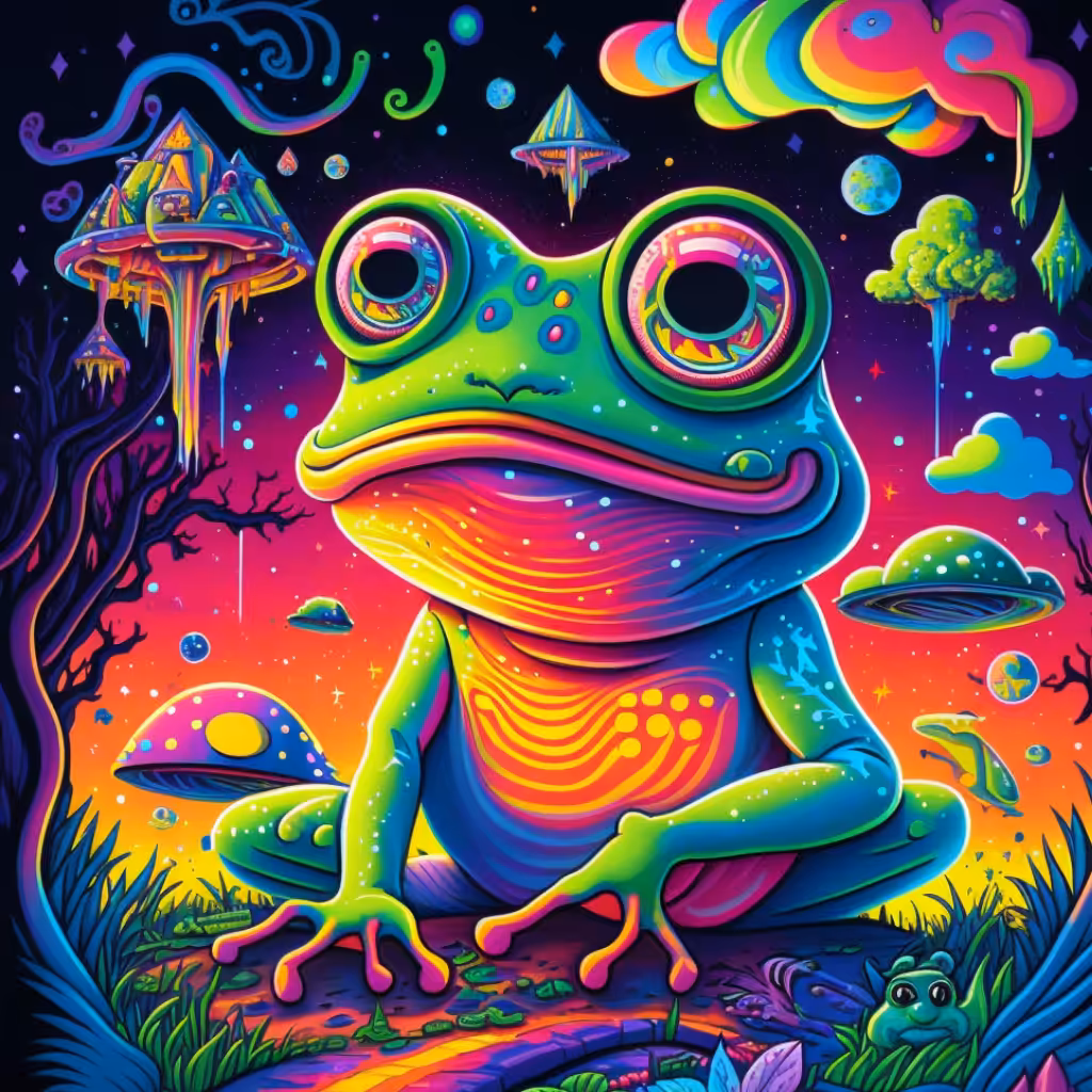 Trippy Frog