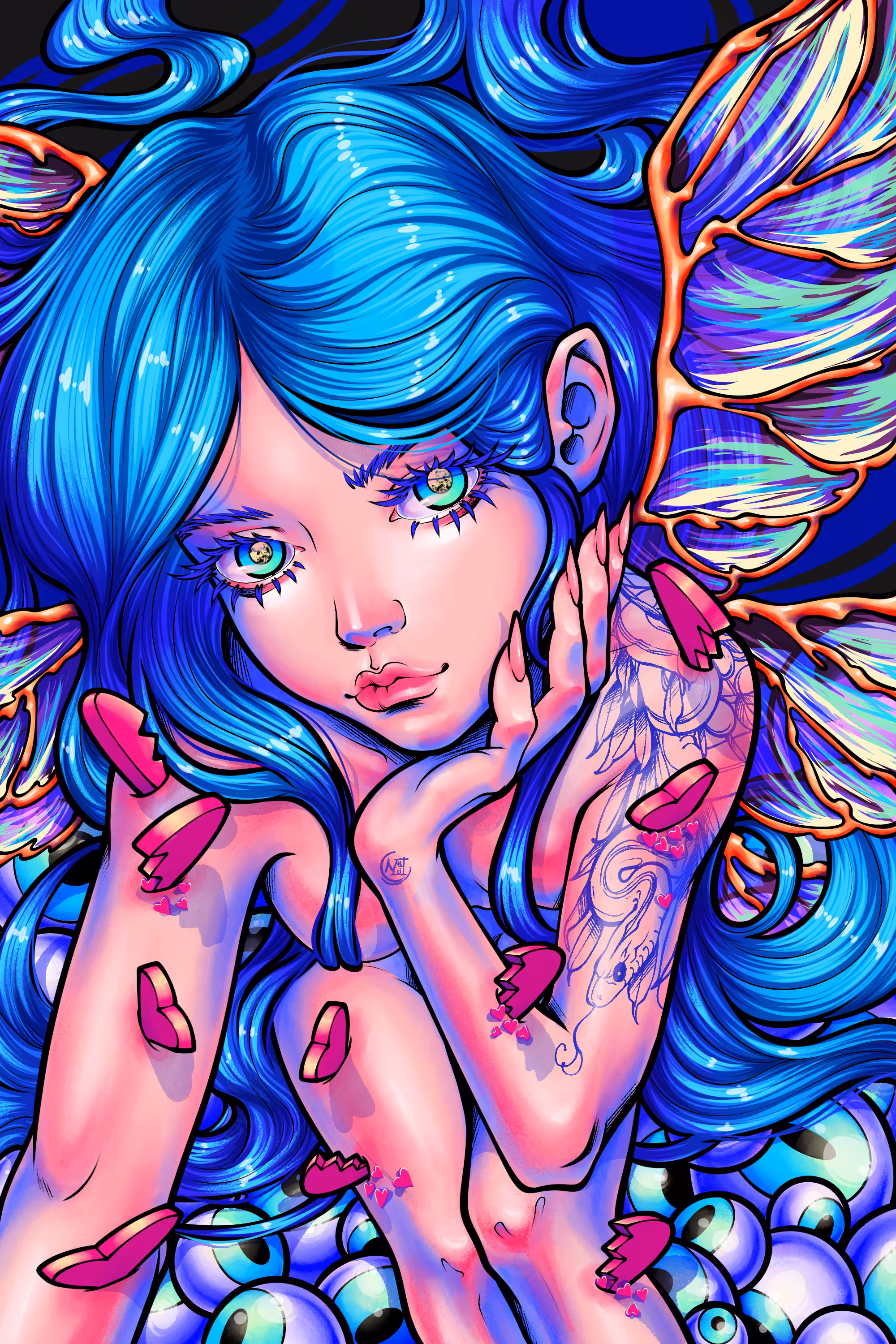 dark and colour special: Addiction