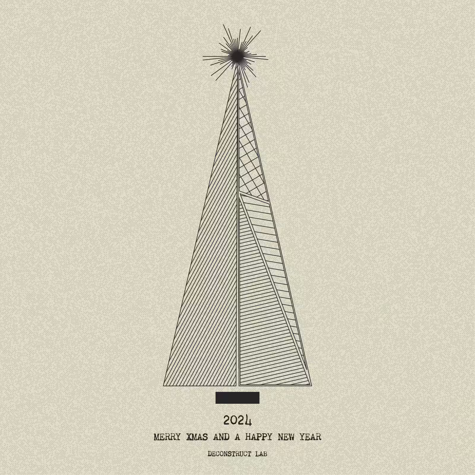 Have Yourself a Merry Little Geometric Tree #125