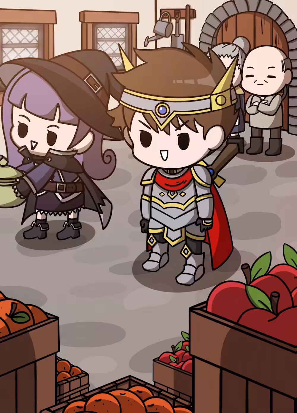 The hero stole the villagers'money
